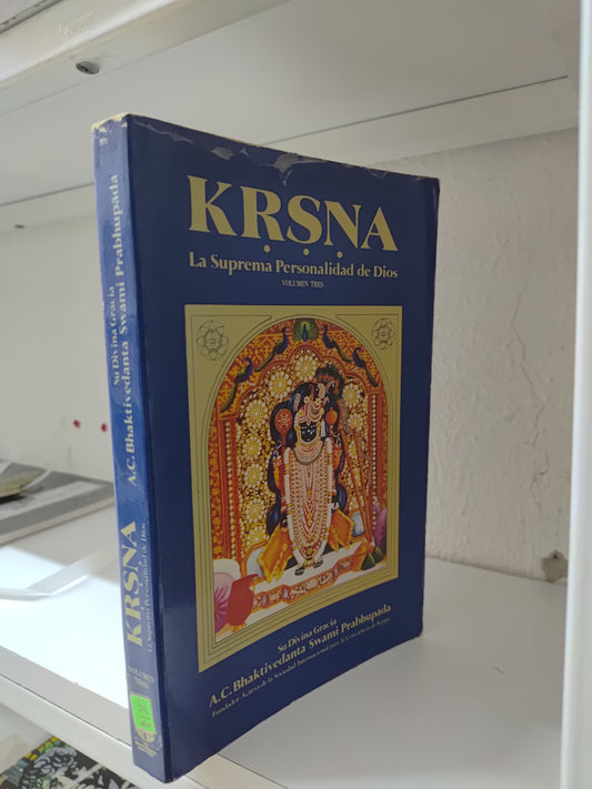 KRSNA VOL 1 POR A. C. BHAKTIVEDANTA USADO SUP PERSONAL JUAREZ 515