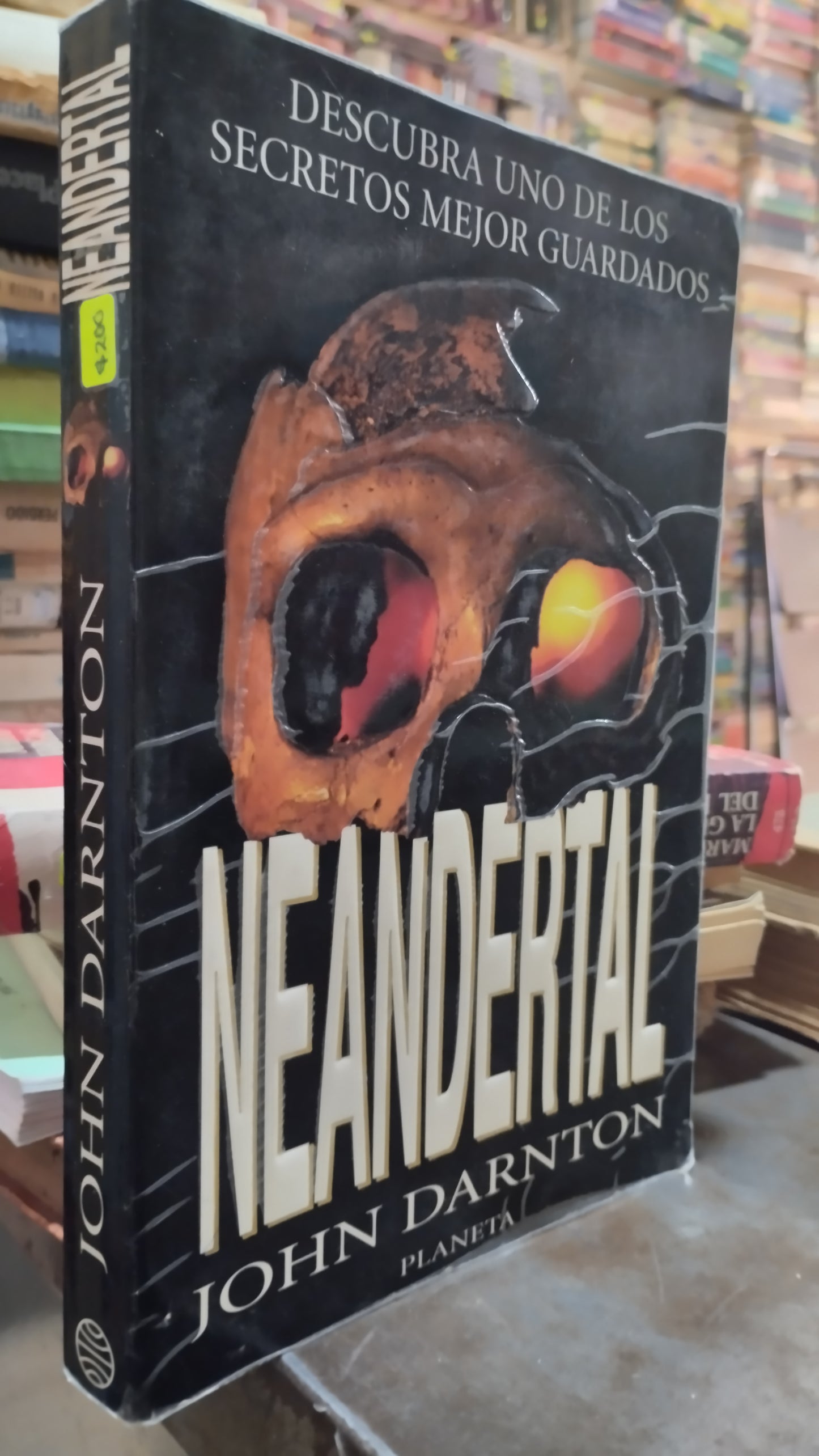 NEANDERTAL POR JOHN DARNTON LIBRO USADO NOVELAS ALDAMA