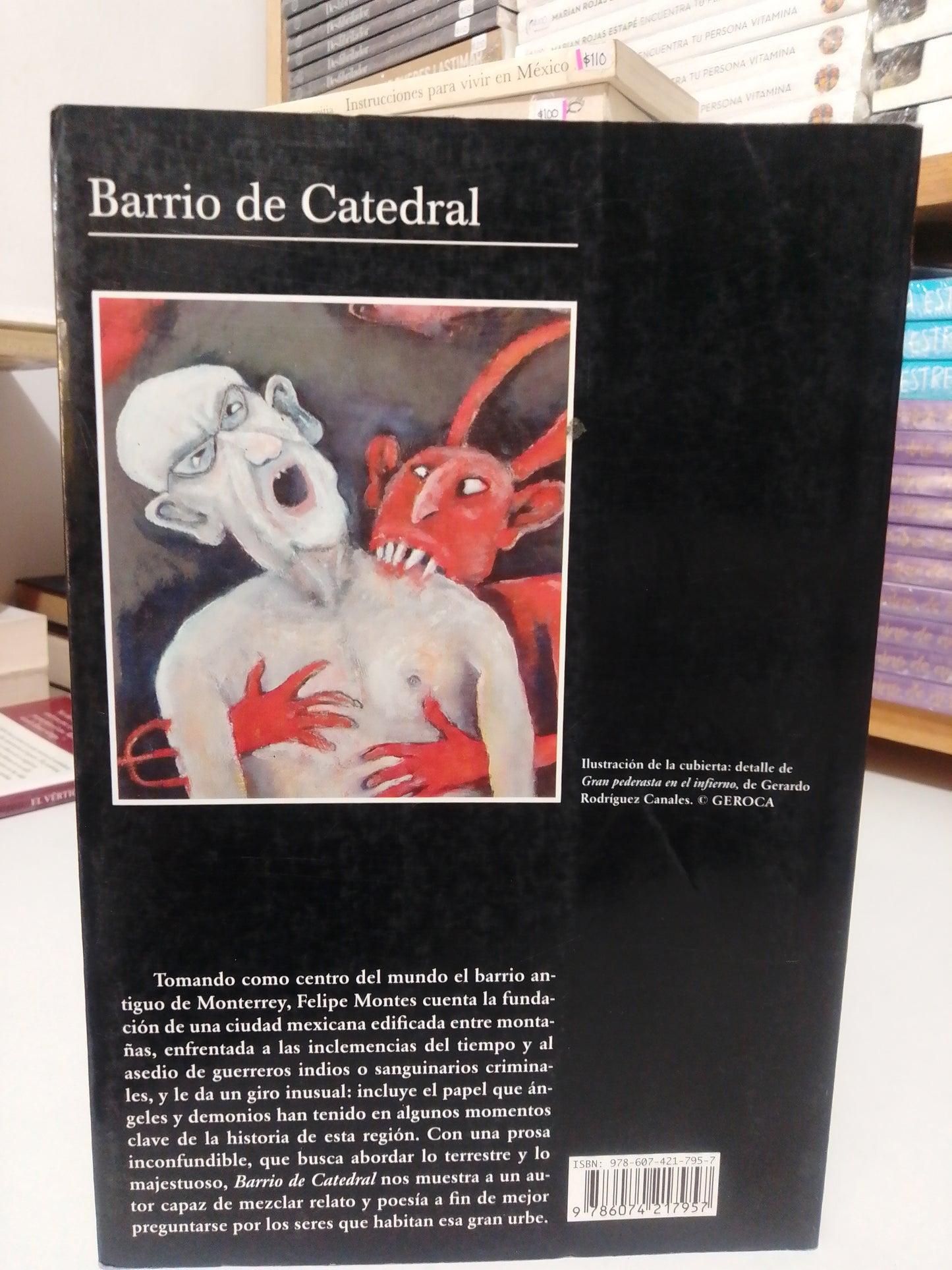 BARRIO DE CATEDRAL POR FELIPE MONTES USADO NOVELA JUAREZ