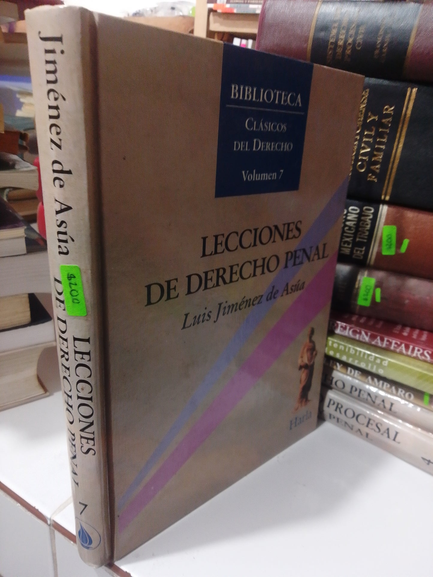 LECCIONES DE DERECHO PENAL POR LUIS JIMENEZ DE ASUA USADO DERECHO JUAREZ