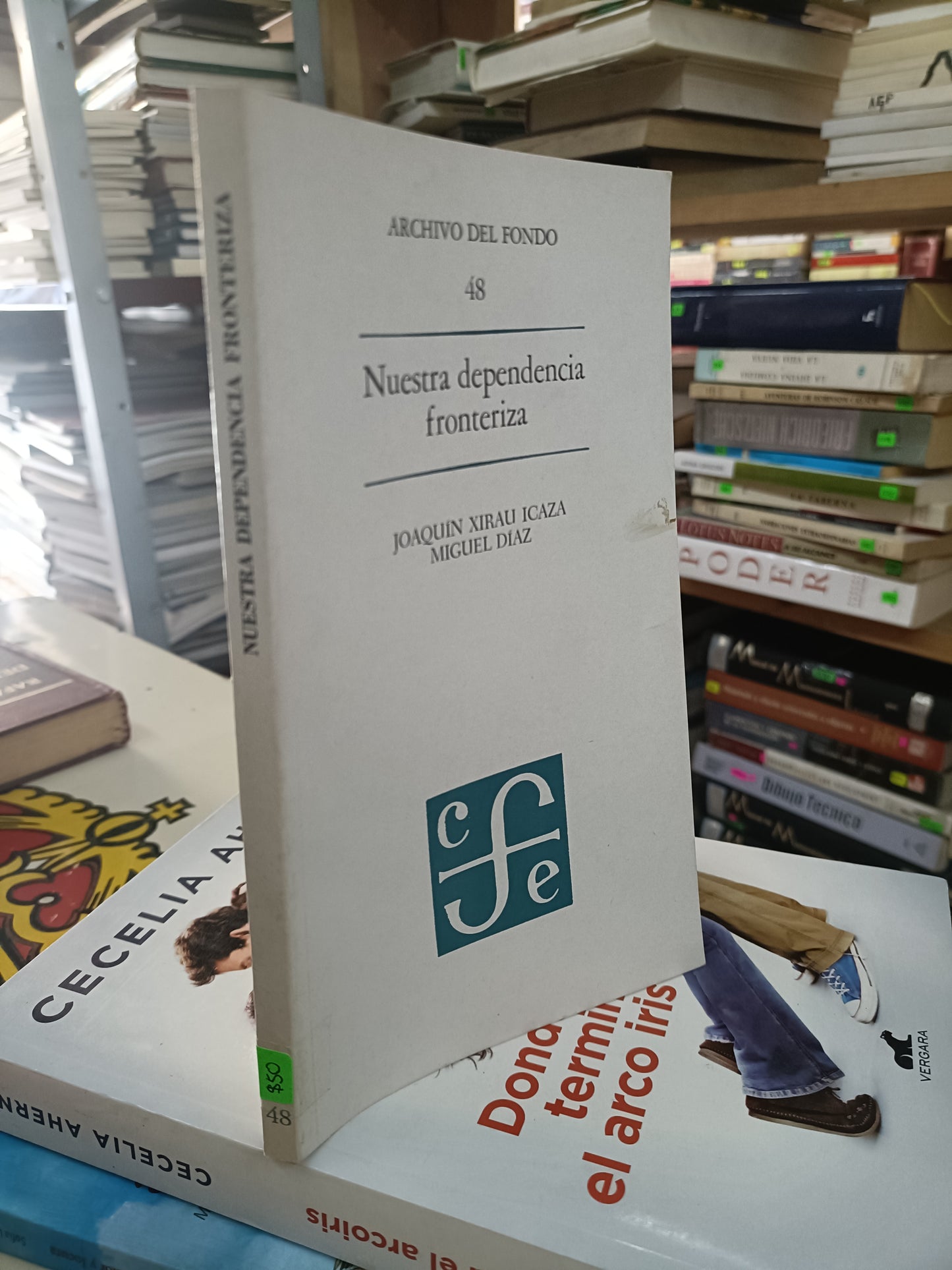 NUESTRA DEPENDENCIA FRONTERIZA POR JOAQUIN XIRAU ICAZA USADO HISTORIA LITERARIO 207