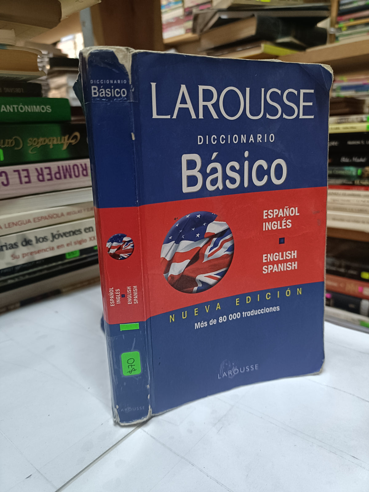 DICCIONARIO BASICO ESPAÑOL INGLES POR LAROUSSE USADO IDIOMAS LITERARIO 207