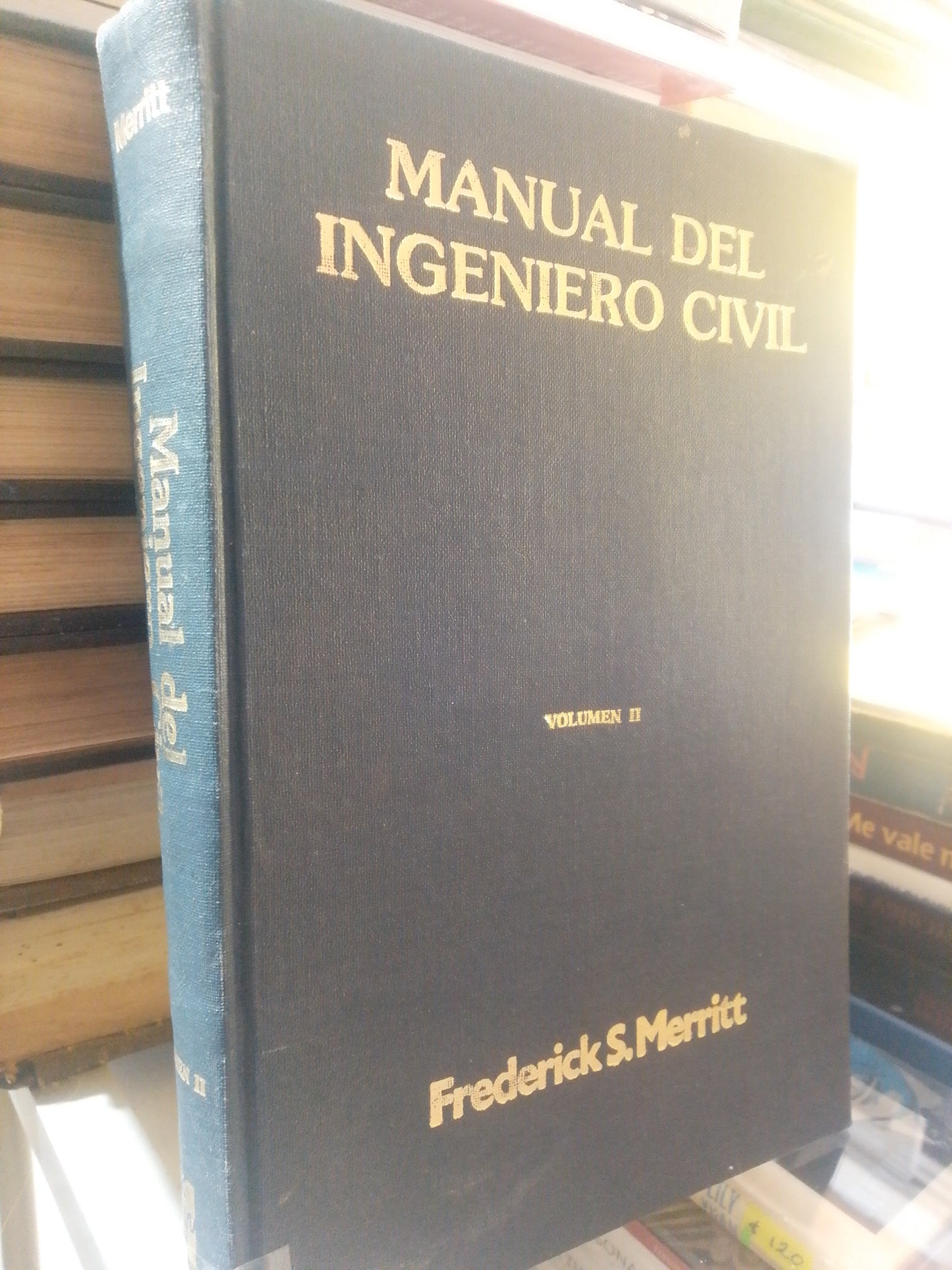 MANUAL DEL INGENIERO CIVIL DE FREDERICK MERITT USADO MATEMATICAS JUAREZ 507