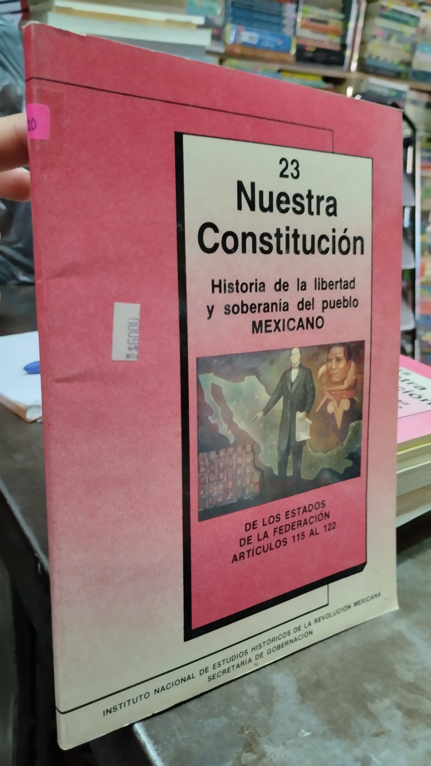 HISTORIA DE LA LIBERTAD Y SOBERANIA DEL PUEBLO MEXICANO 23 LIBRO USADO DERRCHO ALDAMA