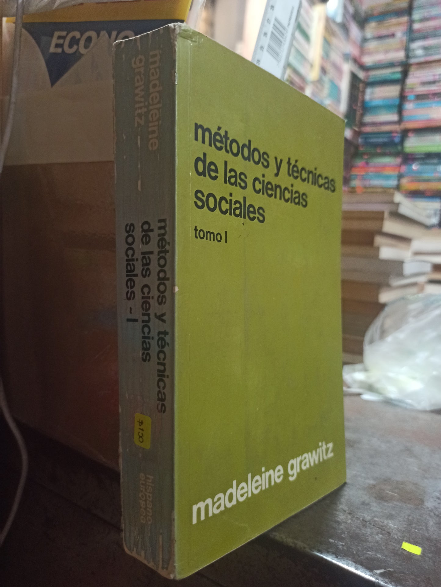 METODOS Y TECNICAS DE LAS CIENCIAS SOCIALES TOMO 1 POR MADELEINE GRAWITZ USADO SOCIOLOGIA ALDAMA