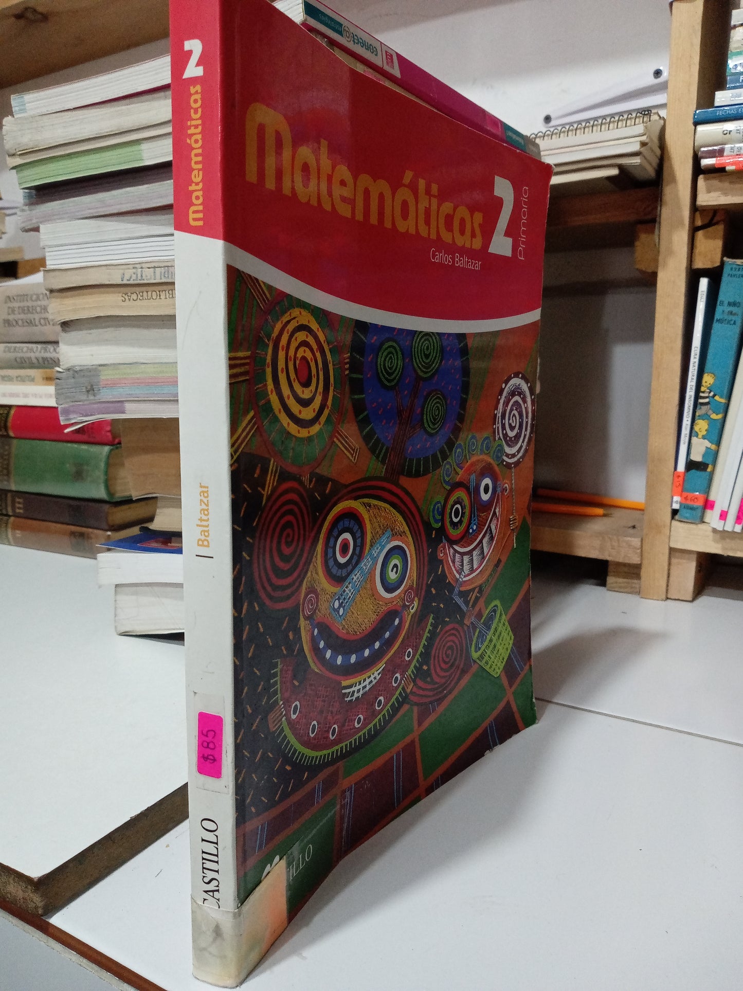 MATEMÁTICAS 2 PRIMARIA POR CARLOS BALTAZAR USADO MATEMÁTICAS JUÁREZ
