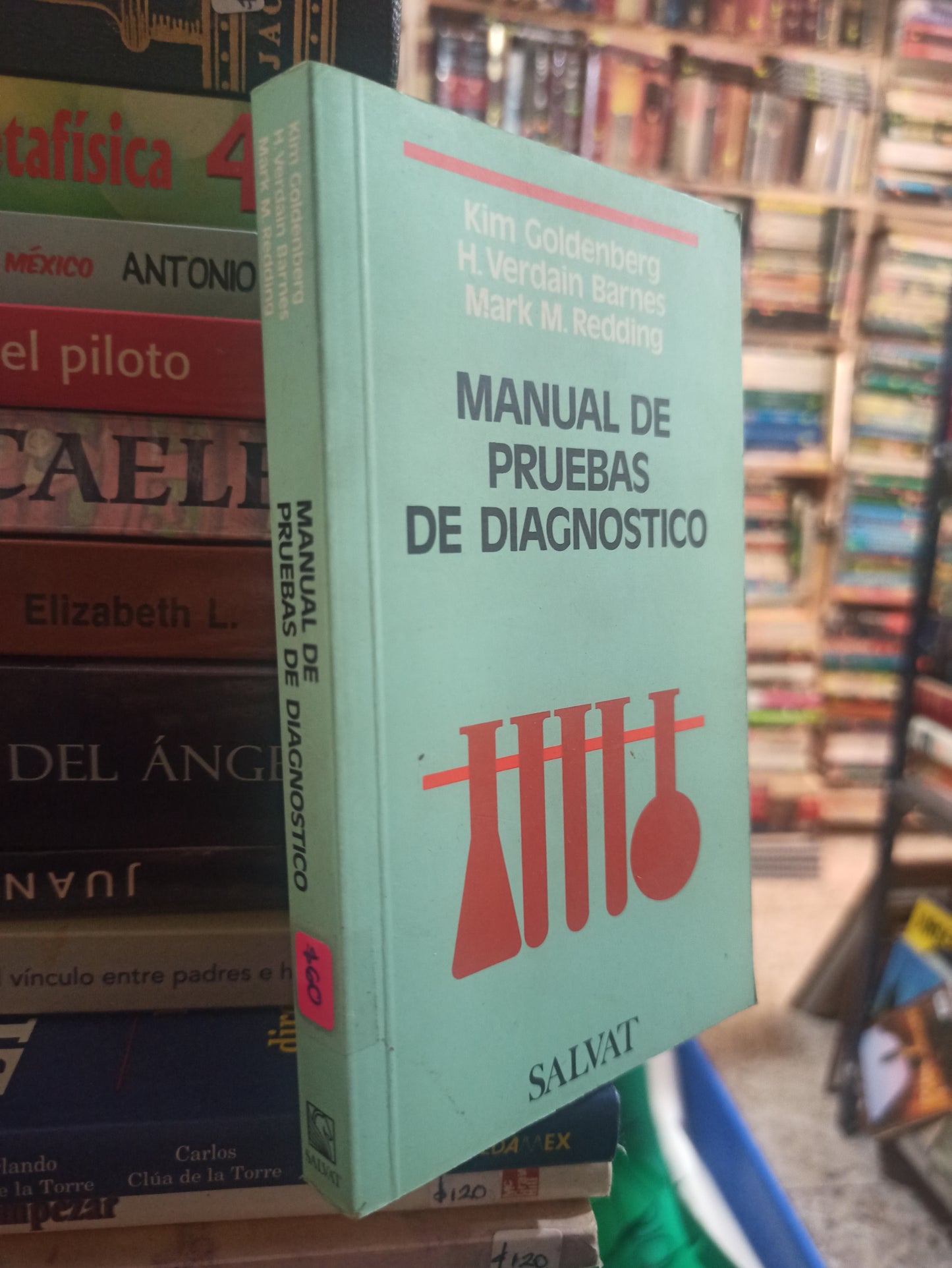 MANUAL DE PRUEBAS DE DIAGNOSTICO POR KIM GOLDENBERG USADO SALUD ALDAMA