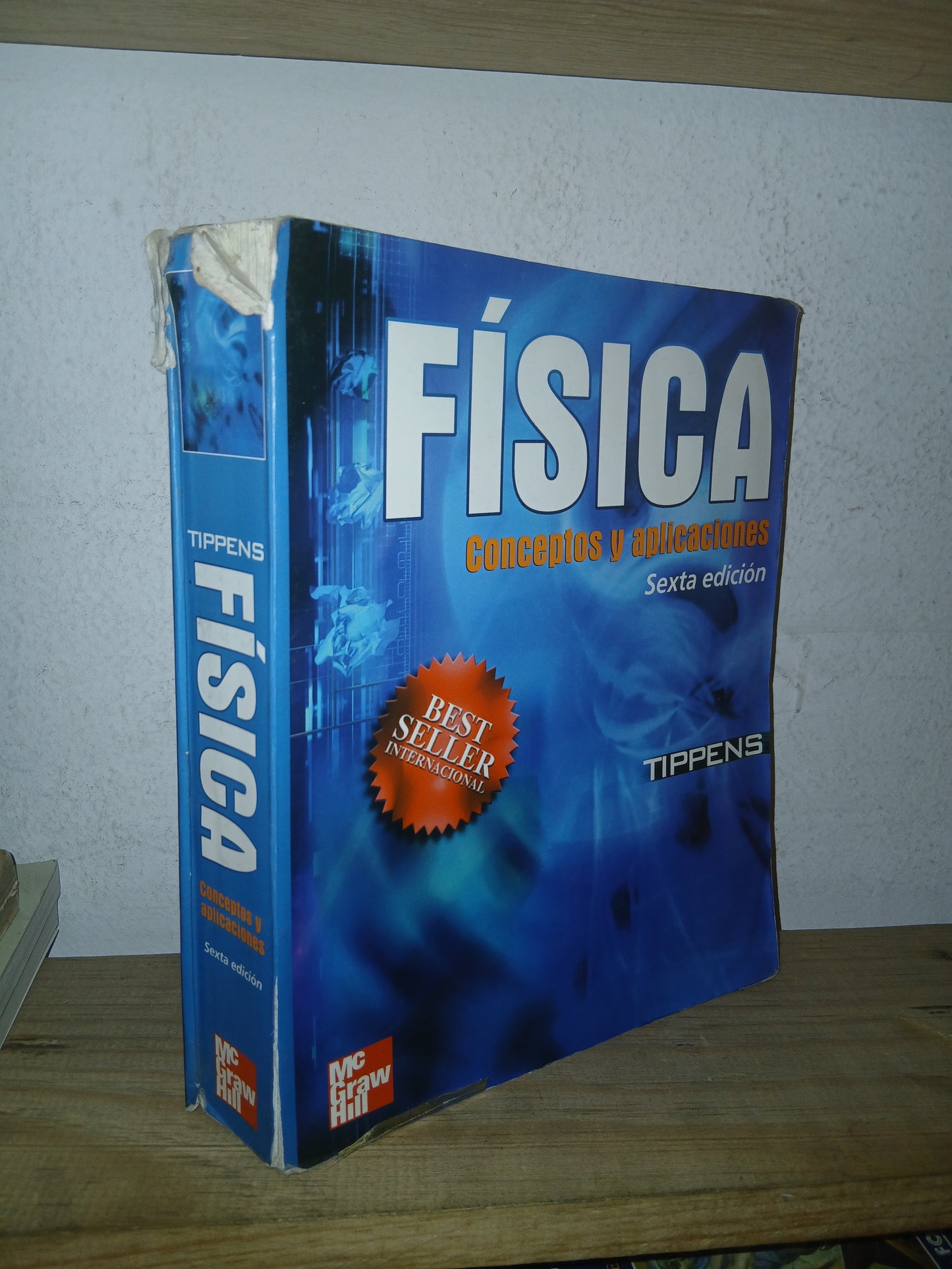 FÍSICA CONCEPTOS Y APLICACIONES POR PAUL E. TIPPENS USADO FÍSICA LITERARIO 207