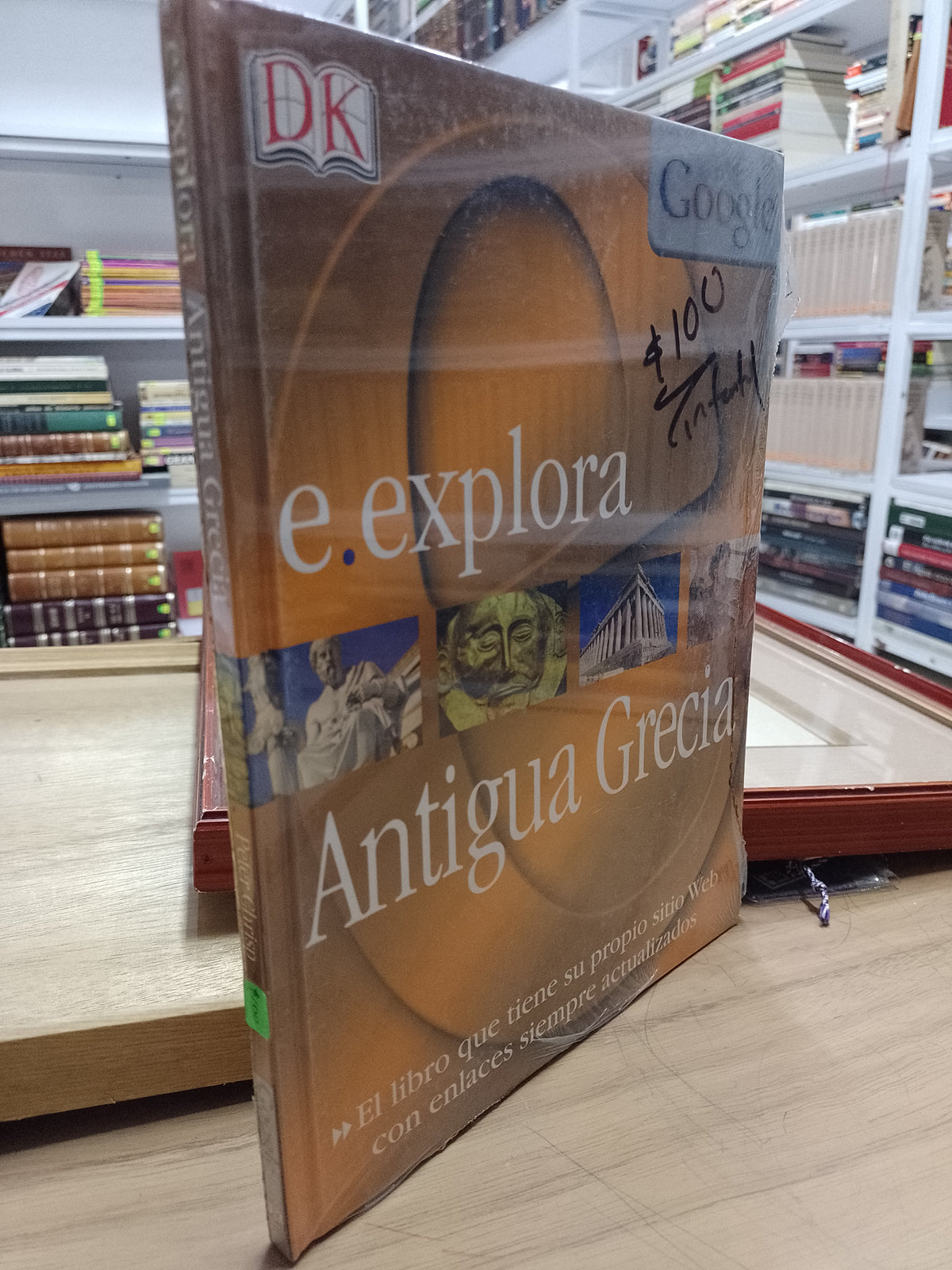 E EXPLORA ANTIGUA GRECIA POR PETER CHRISP USADO INFANTIL JUAREZ 515