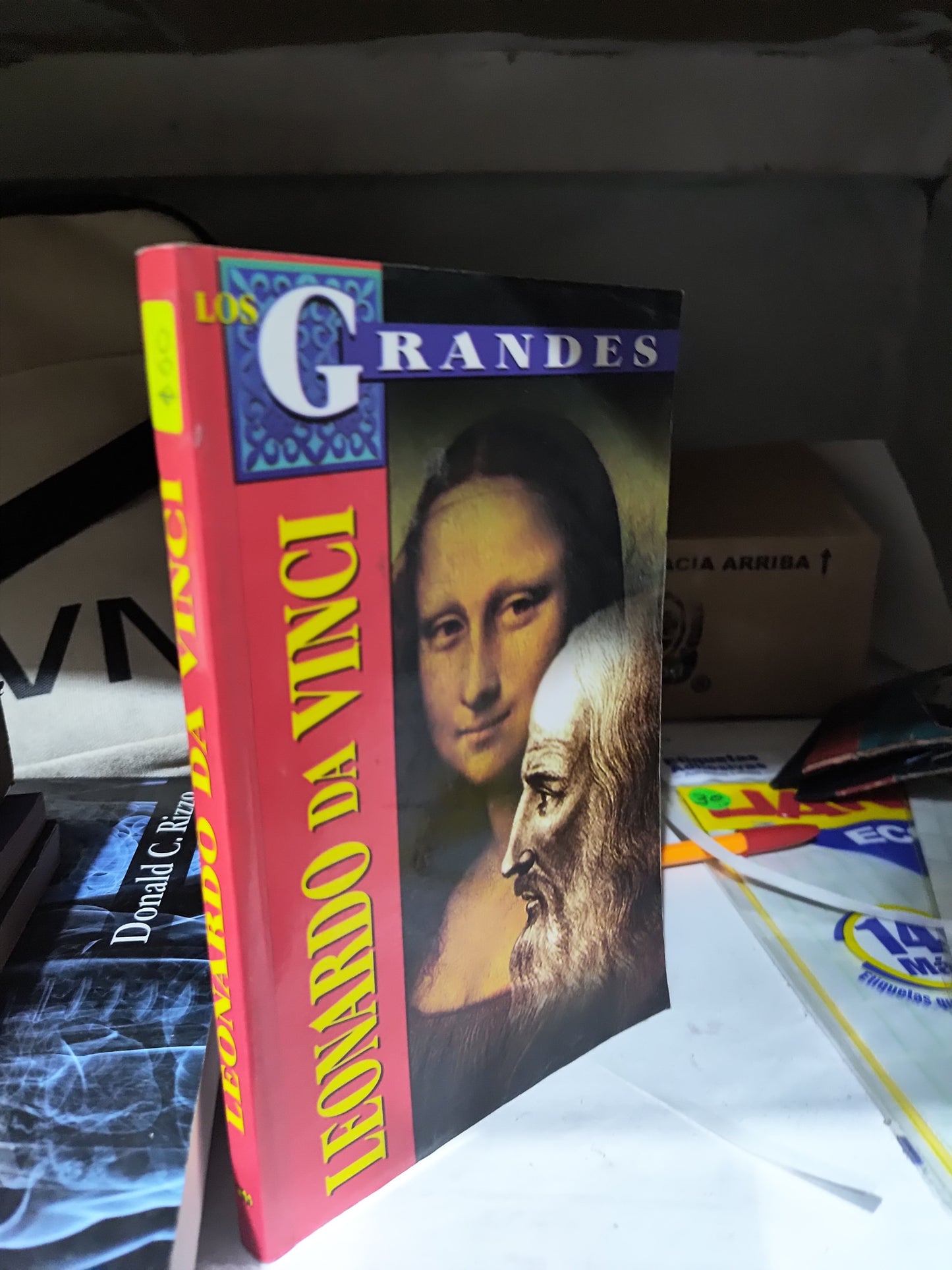 LOS GRANDES LEONARDO DA VINCI USADO HISTORIA JUAREZ