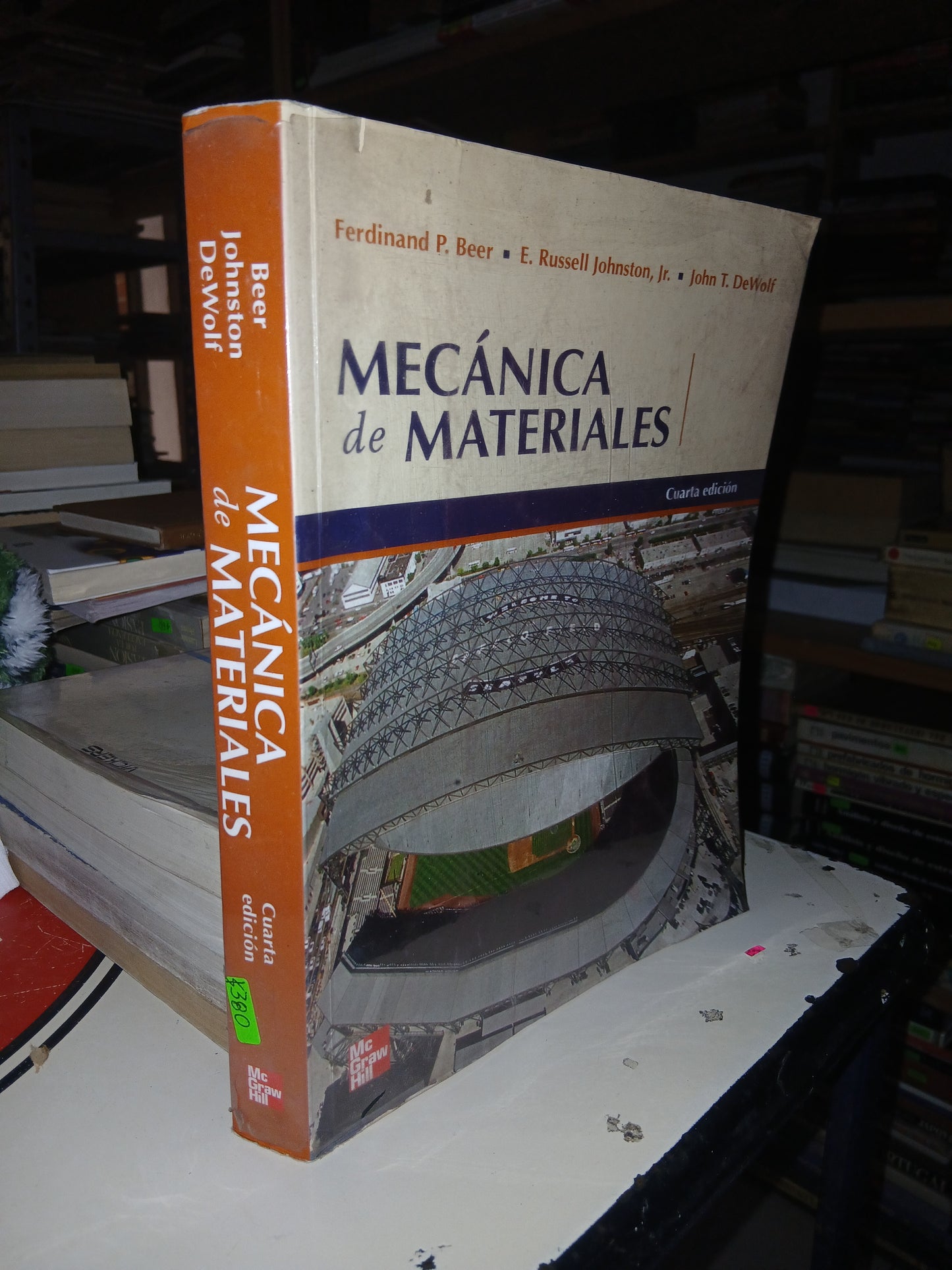 MECÁNICA DE MATERIALES POR BEER, JOHNSTON Y DEWOLF USADO MECÁNICA LITERARIO 207