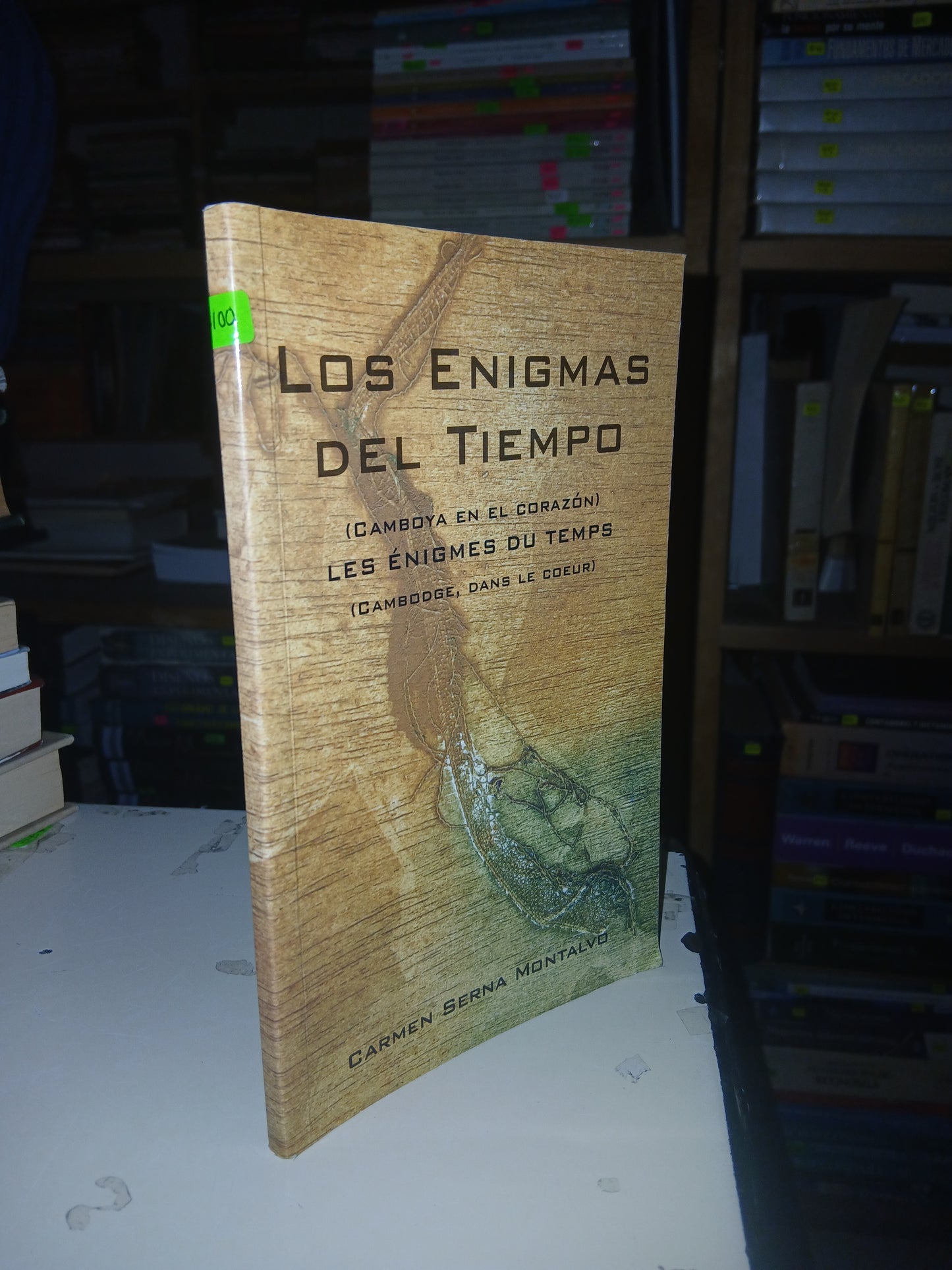 LOS ENIGMAS DEL TIEMPO POR CARMEN SERNA MONTALVO USADO POESÍA LITERARIO 207