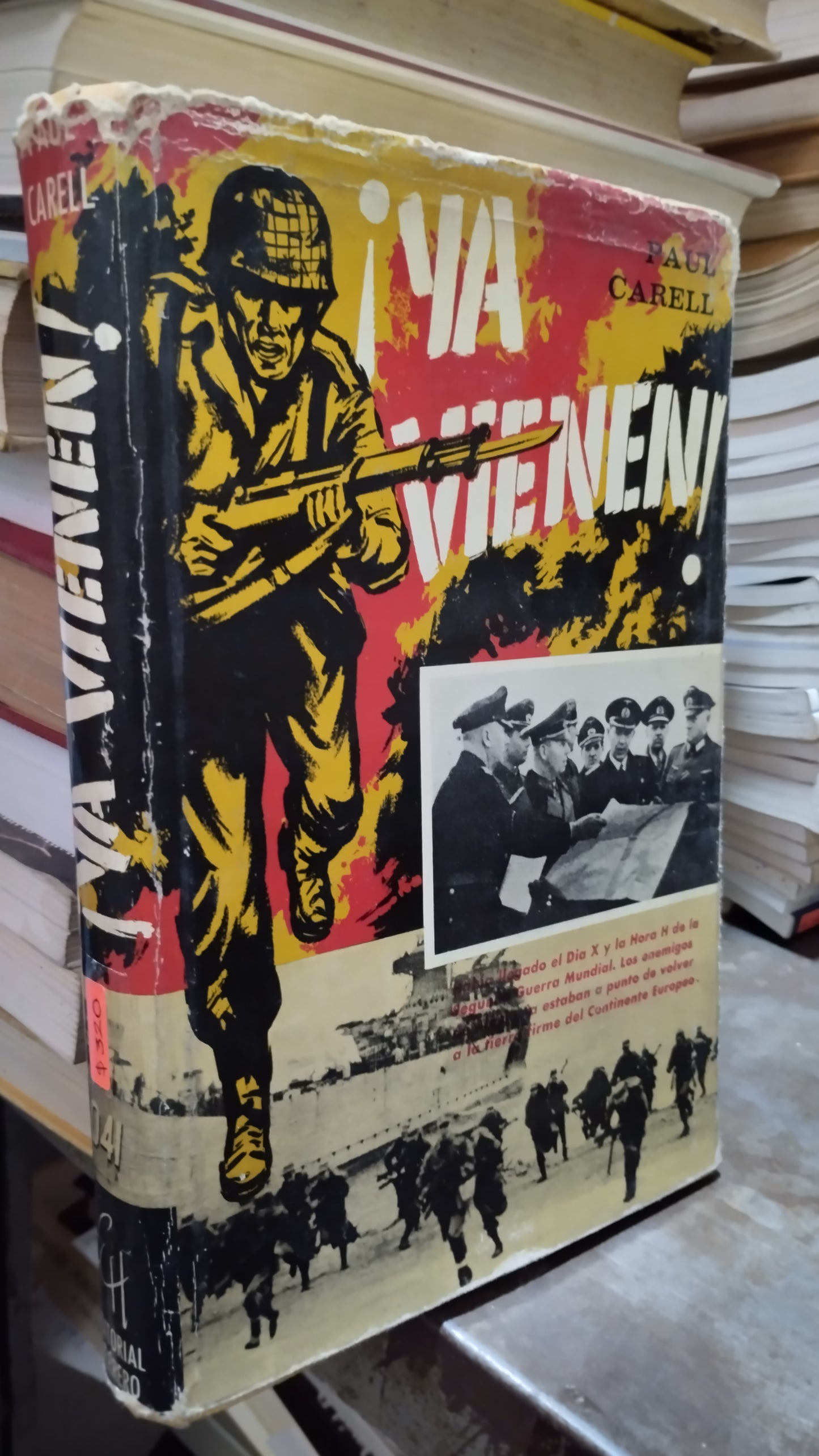 YA VIENEN POR PAUL CARELL LIBRO USADO HISTORIA ALDAMA