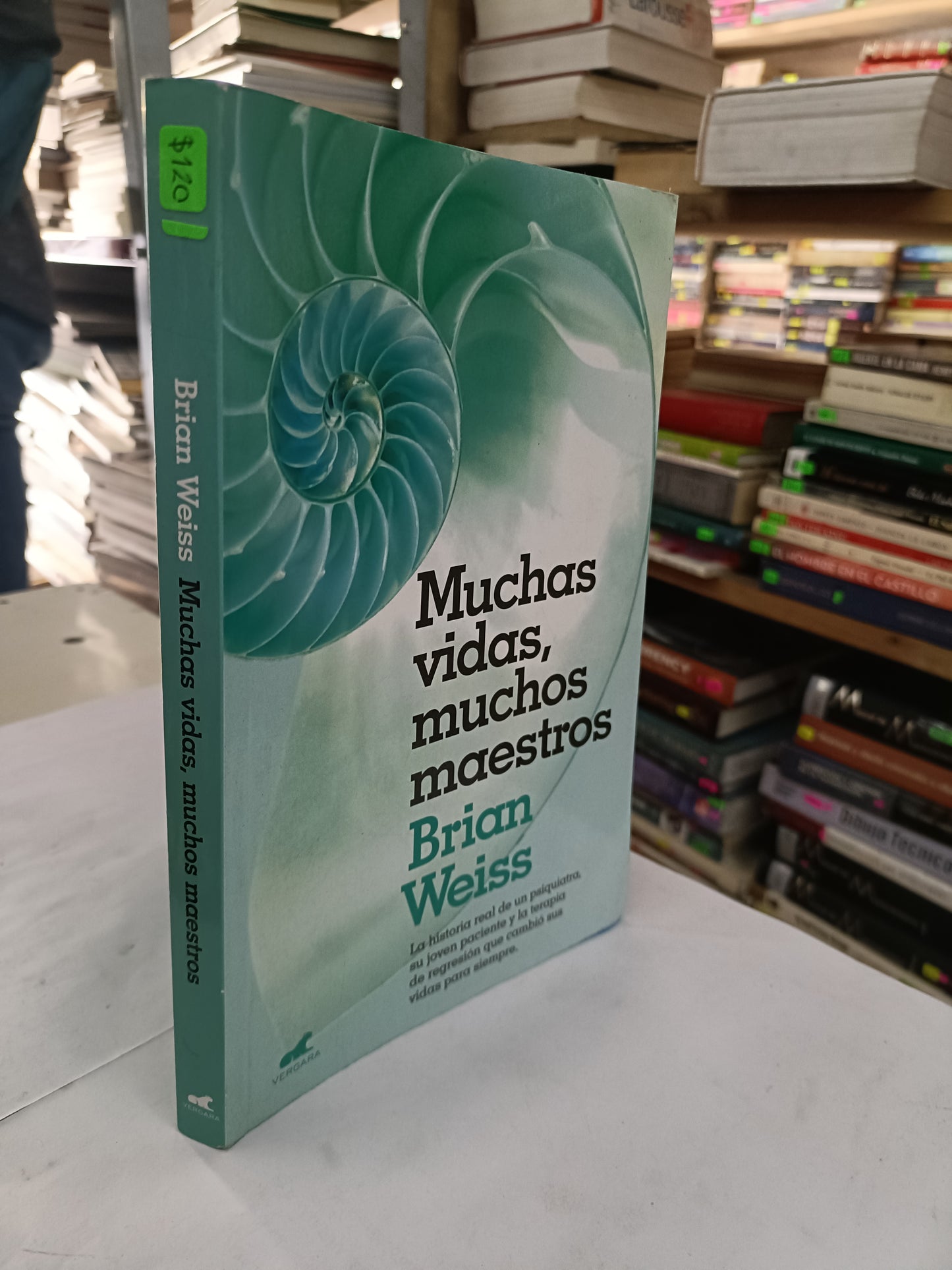 MUCHAS VIDAS, MUCHOS MAESTROS POR BRIAN WEISS USADO SUPERACION PERSONAL LITERARIO 207