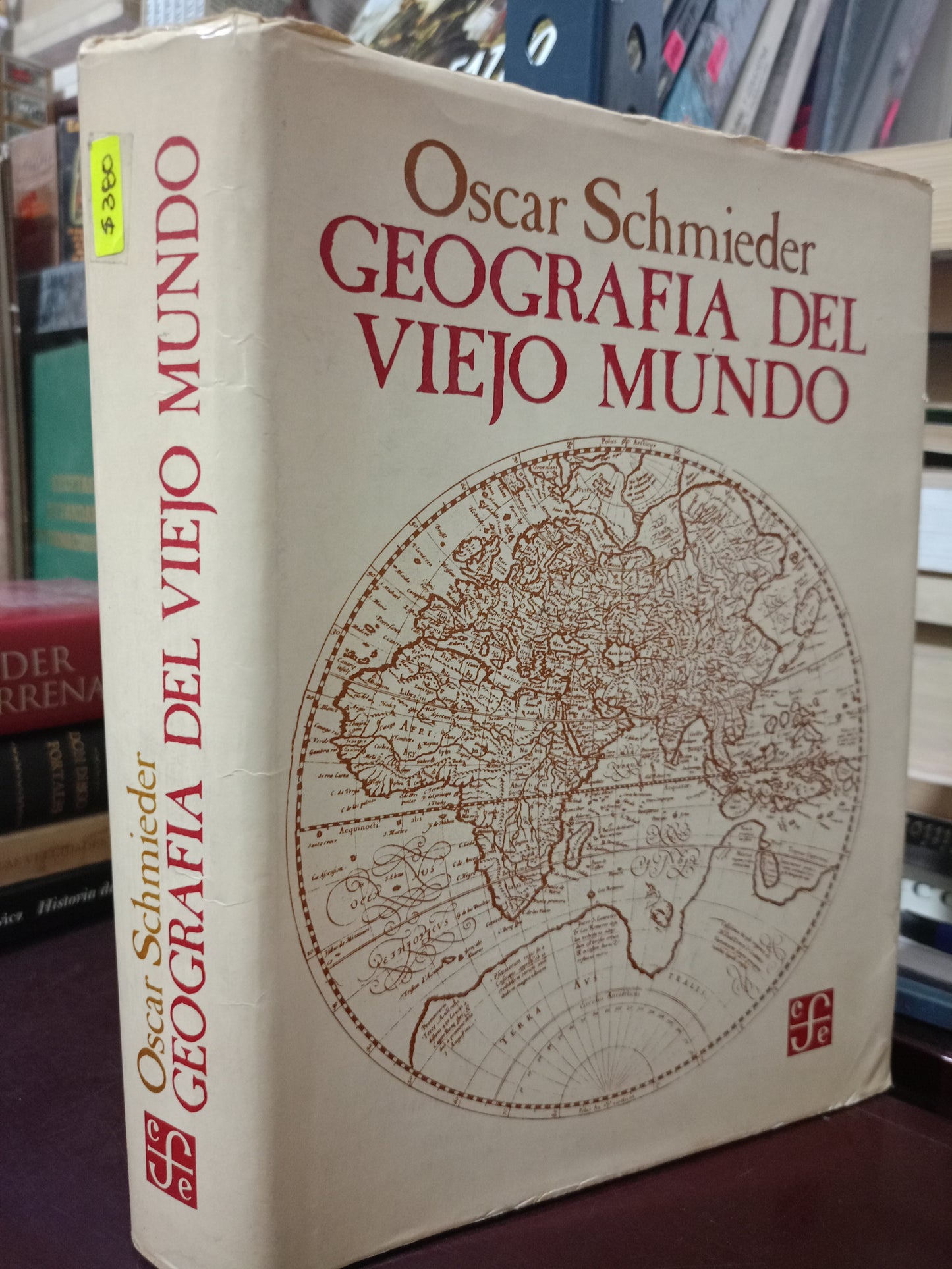 GEOGRAFIA DEL VIEJO MUNDO POR OSCAR SCHMIEDER USADO GEOGRAFÍA LITERARIO 305