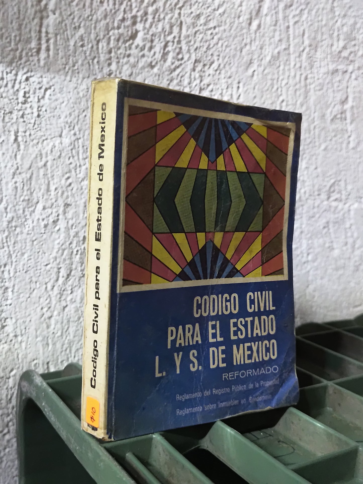 CODIGO CIVIL PARA EL ESTADO L. Y S. DE MEXICO POR EDITORIAL TEOCALLI USADO DERECHO JUAREZ 515