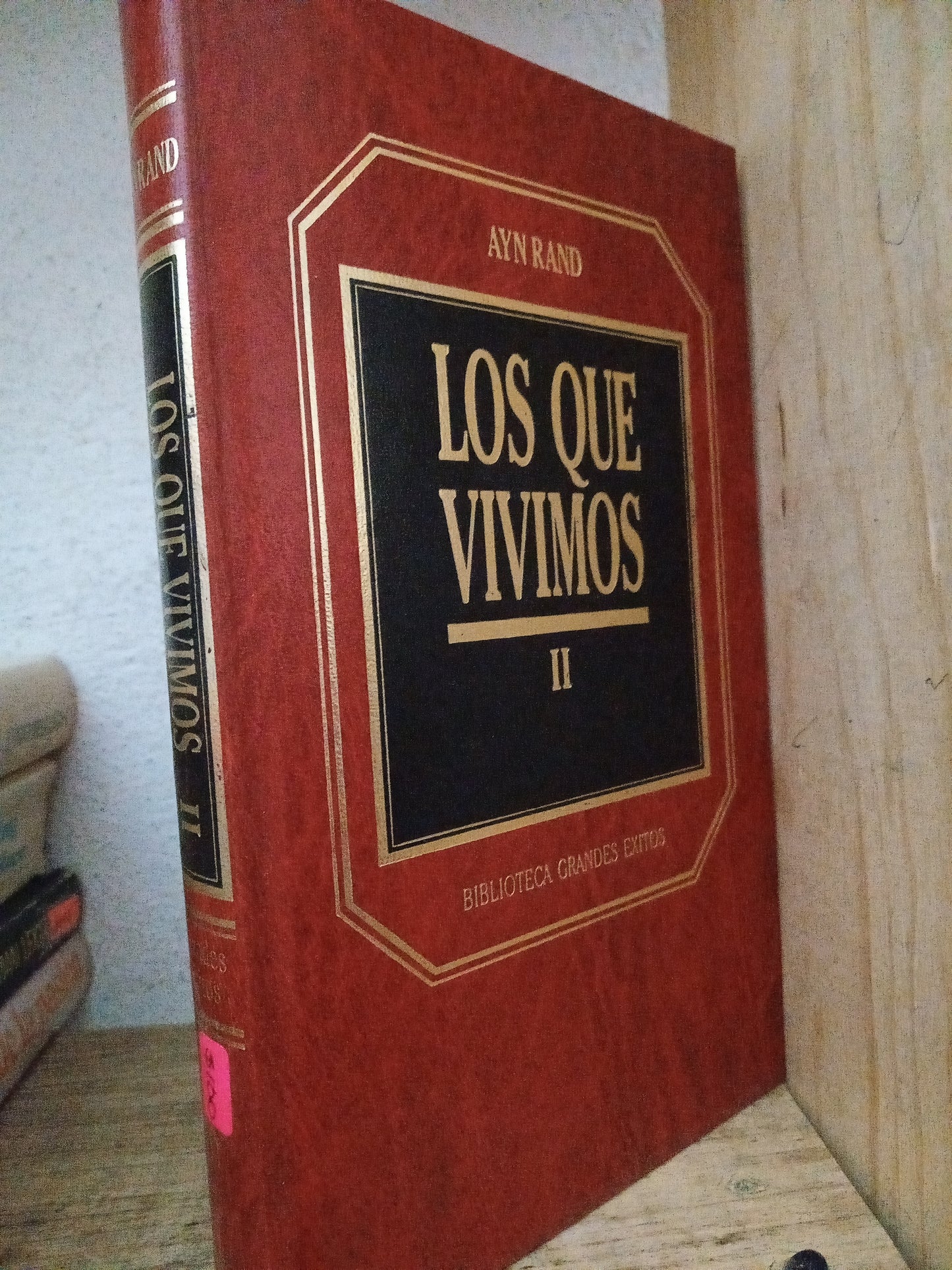 LOS QUE VIVIMOS II AYN RAND USADO NOVELA LITERARIO 305
