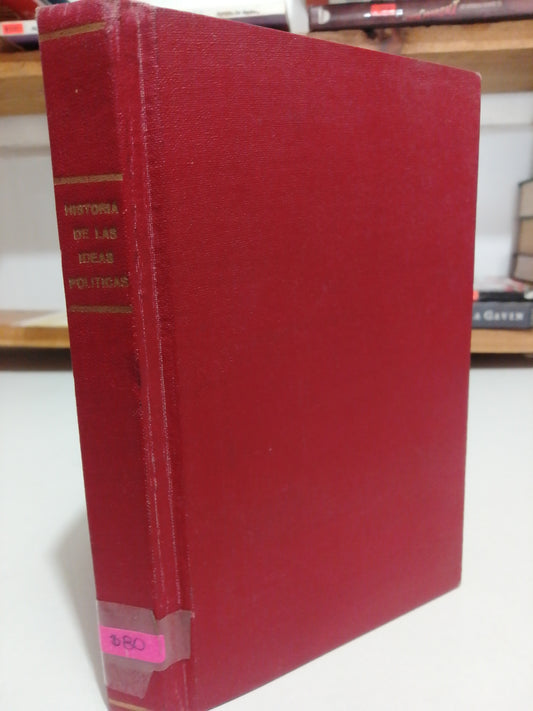 HISTORIA DE LAS IDEAS POLITICAS POR RAYMOND G. GETTELL USADO HISTORIA JUAREZ