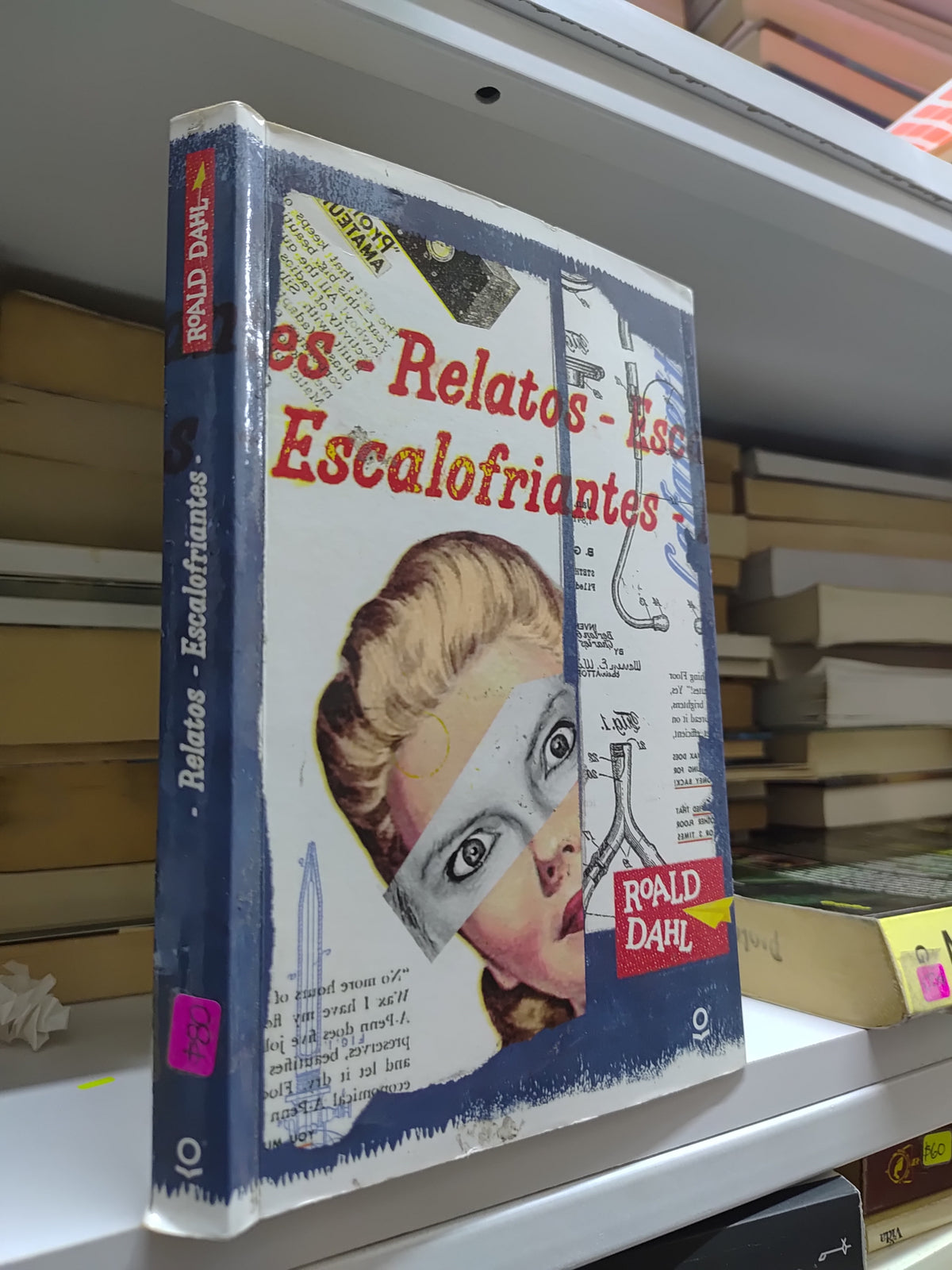 RELATOS ESCALOFRIANTES POR ROALD DAHL USADO NOVELAS JUAREZ 515
