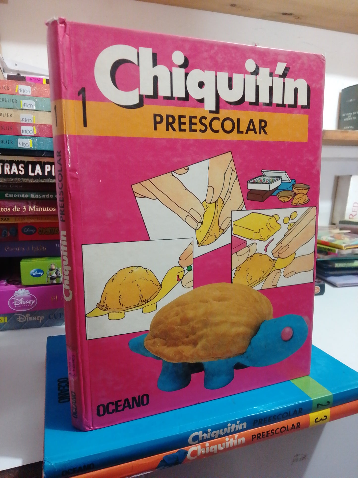 CHIQUITINES PREESCOLAR 3 TOMOS USADO INFANTIL JUAREZ