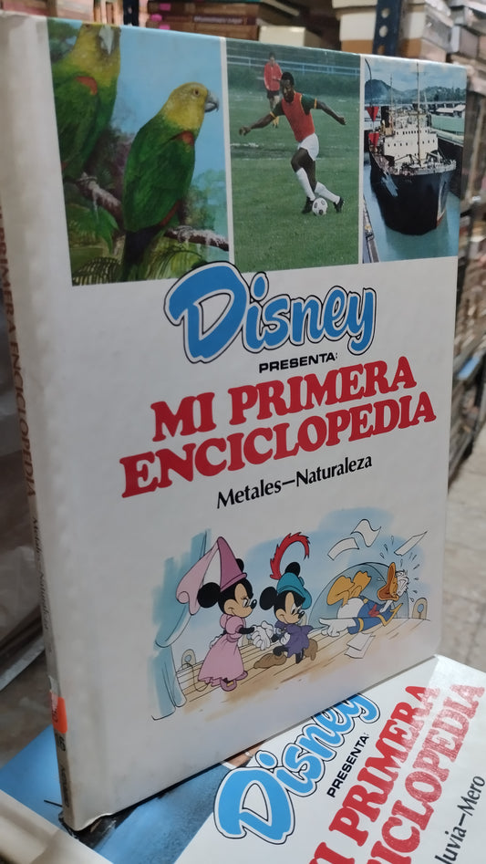 MI PRIMERA ENCICLOPEDIA METALES NATURALEZA LIBRO USADO INFANTIL ALDAMA