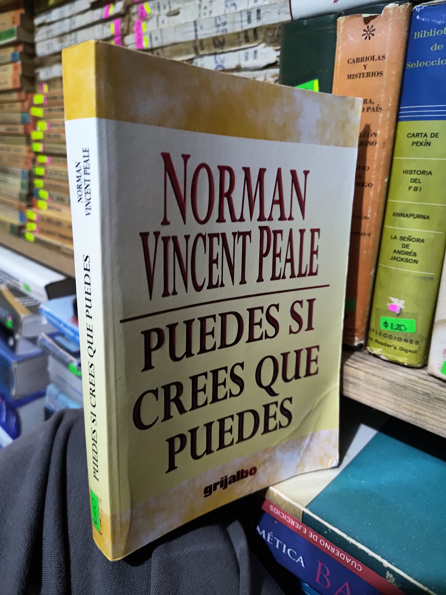 PUEDES SI CREES QUE PUEDES POR NORMAN VINCENT PEALE USADO SUP PERSONAL JUAREZ 507