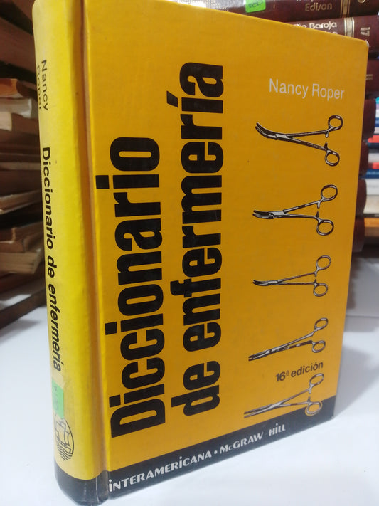 DICCIONARIO DE ENFERMERIA POR NANCY ROPER USADO SALUD JUAREZ