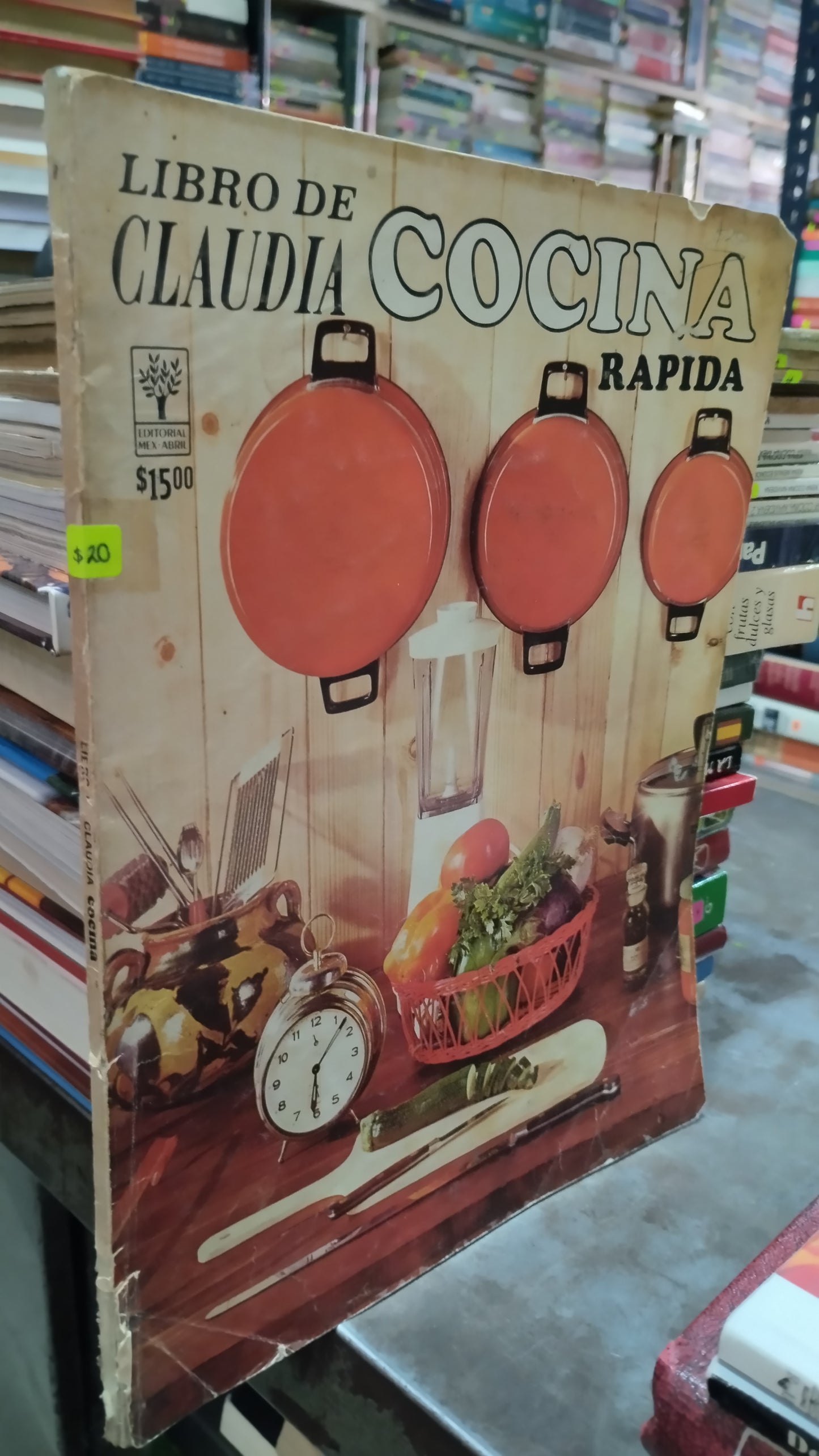 LIBRO DE CLAUDIA COCINA RAPIDA LIBRO USADO COCINA ALDAMA