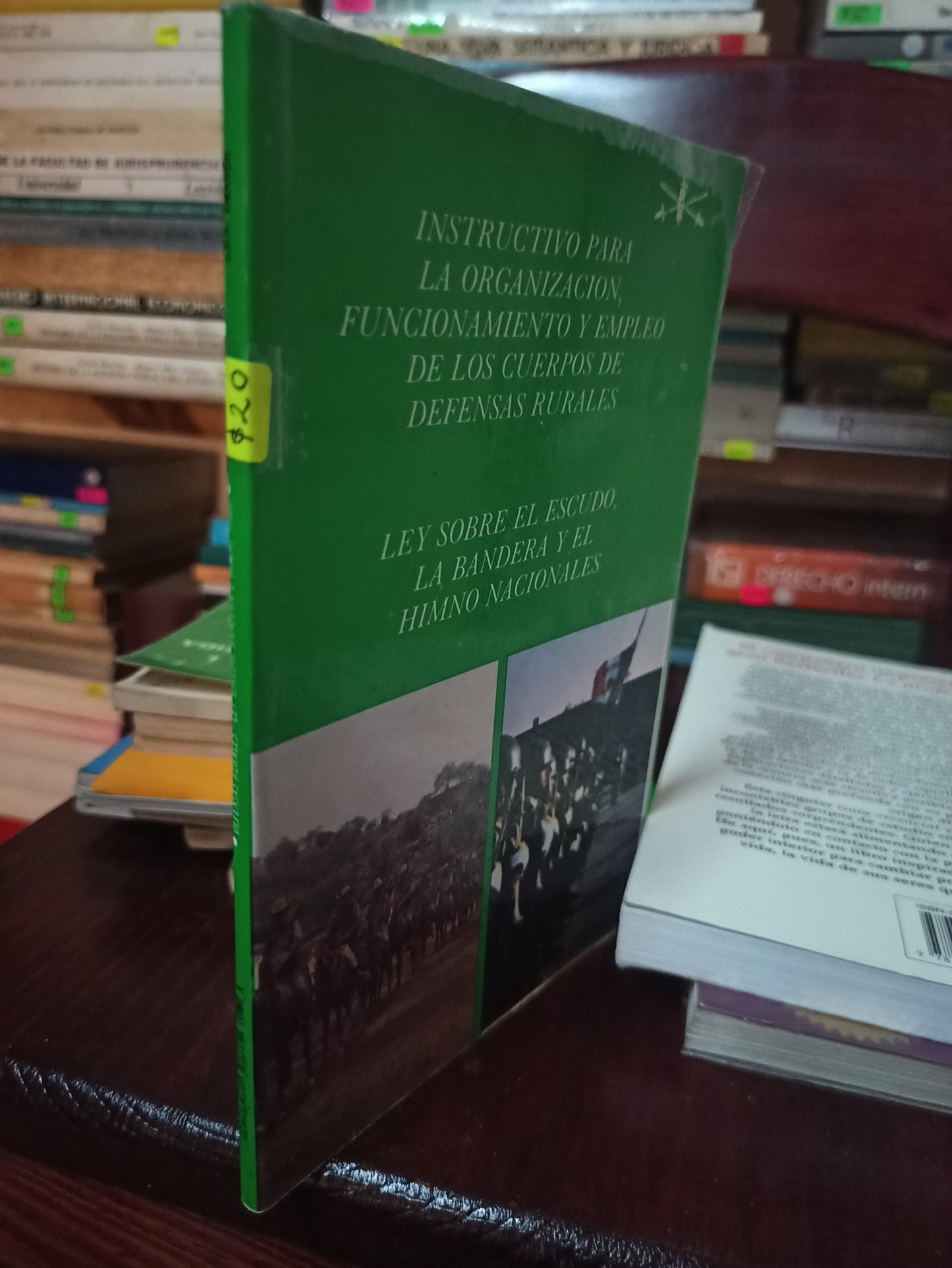 INSTRUCTIVO PARA LA ORGANIZACION FUNCIONAMIENTO Y EMPLEO DE LOS CUERPOS EE DEFENSAS RURALES USADO DERECHO LITERARIO 207