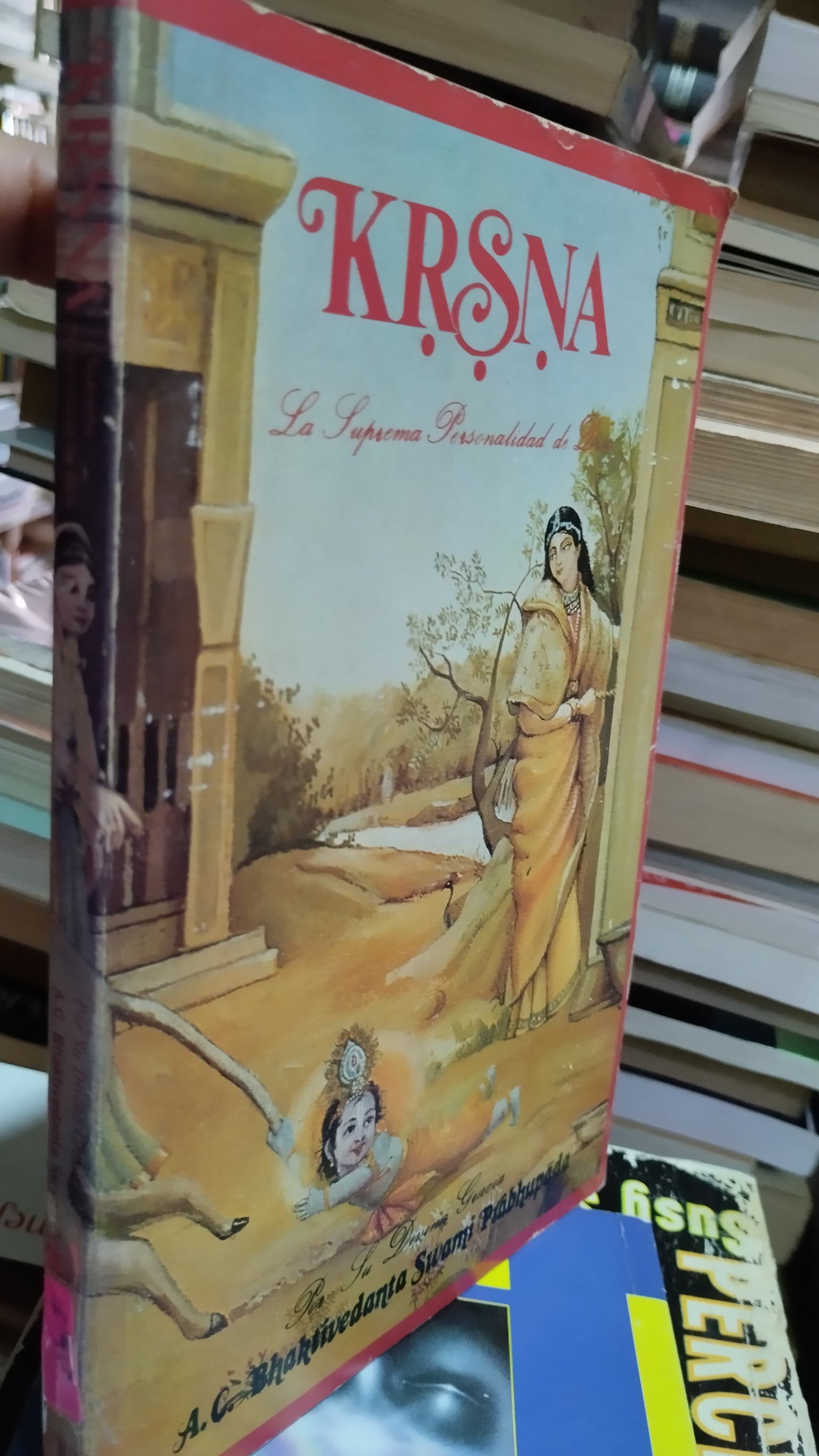 KRSNA LA SUPREMA PERSONALIDAD DE DIOS LIBRO USADO ESOTERISMO ALDAMA