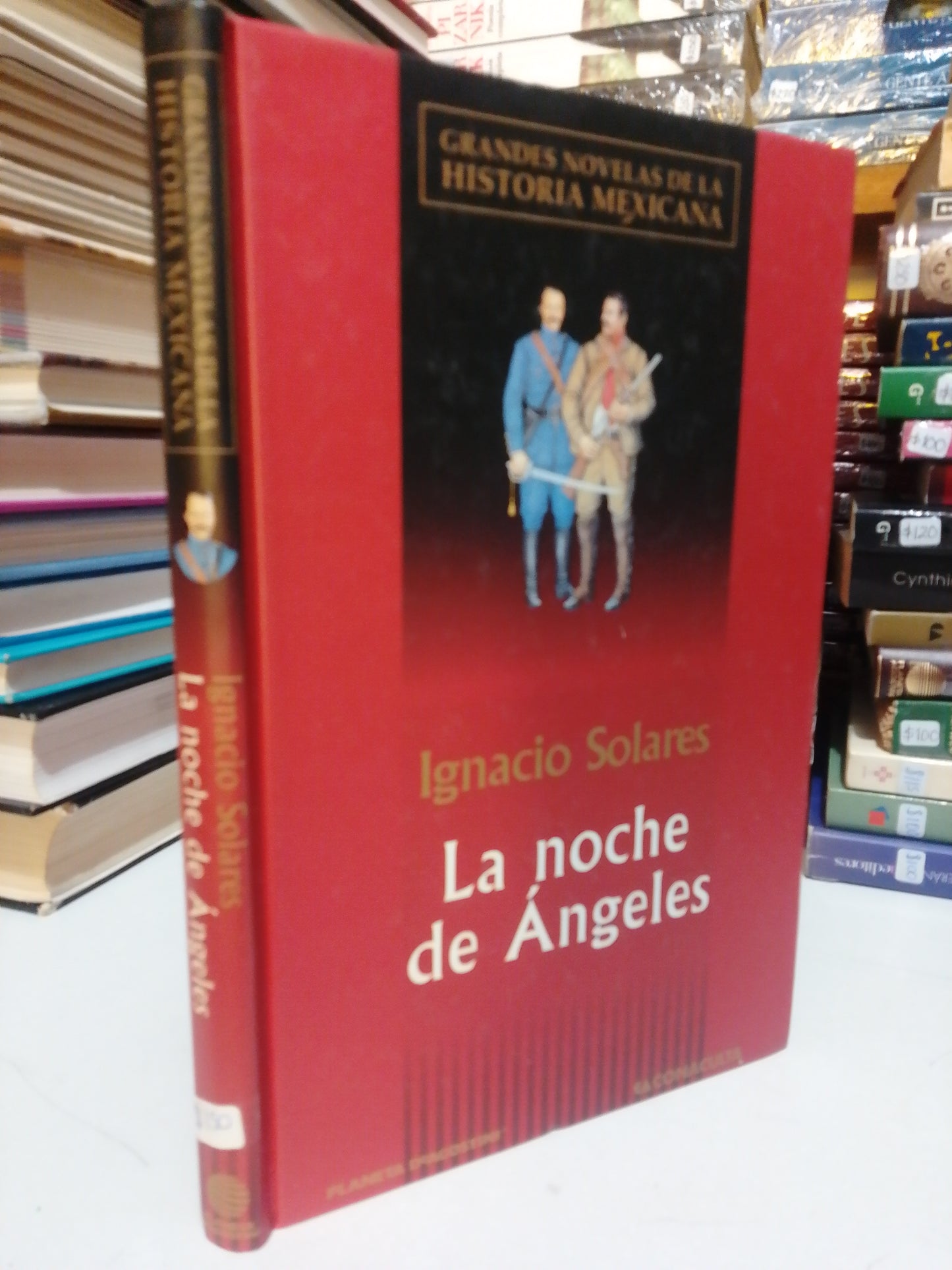 LA NOCHE DE ÁNGELES POR IGNACIO SOLARES USADO NOVELA JUÁREZ