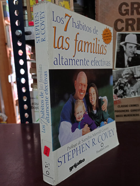 LOS 7 HÁBITOS DE LAS FAMILIAS ALTAMENTE EFECTIVAS POR STEPHEN R. COVEY USADO SUPERACIÓN PERSONAL LITERARIO 305