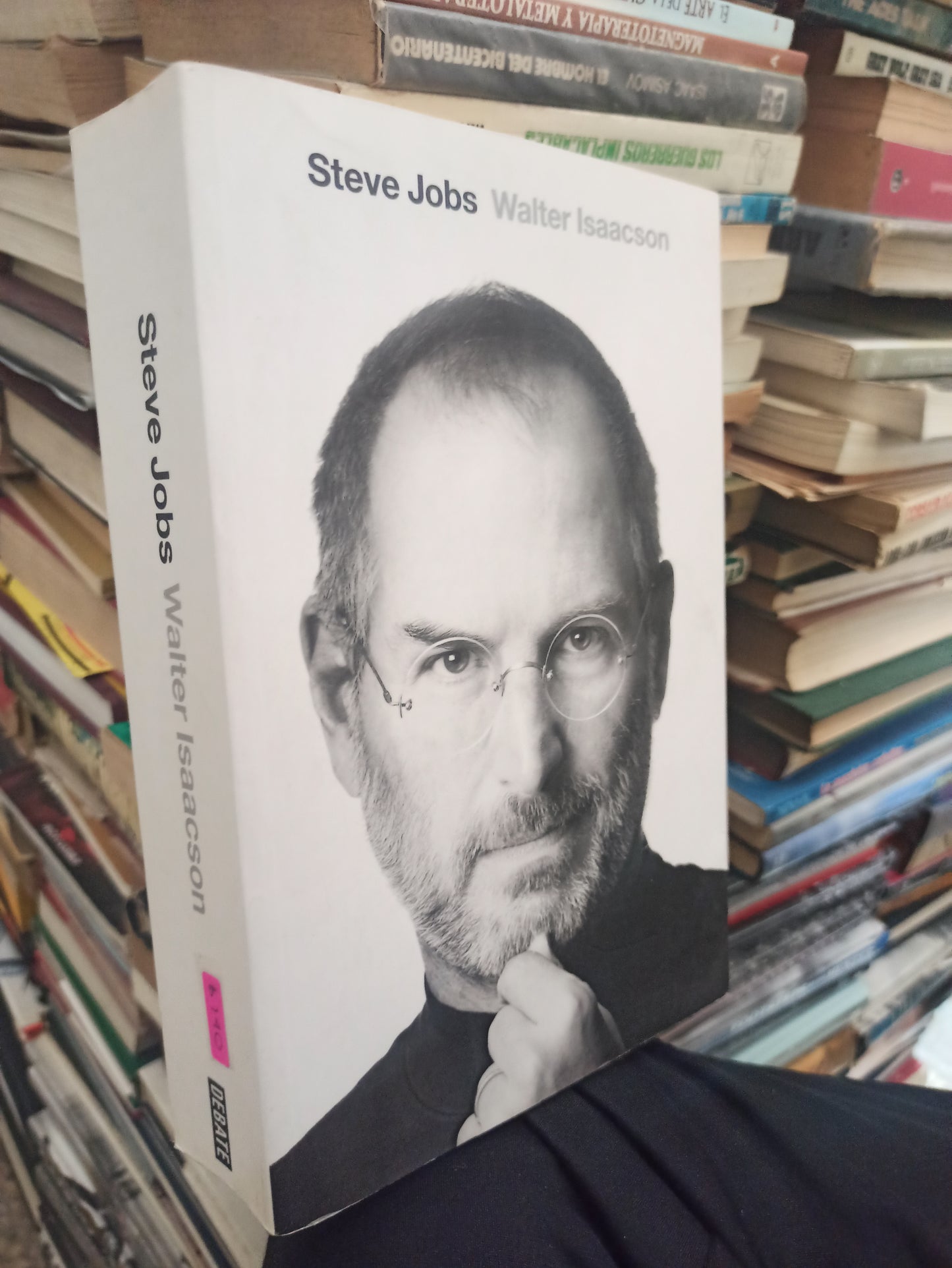 STEVE JOBS POR WALTER ISAACSON USADO NOVELAS ALDAMA