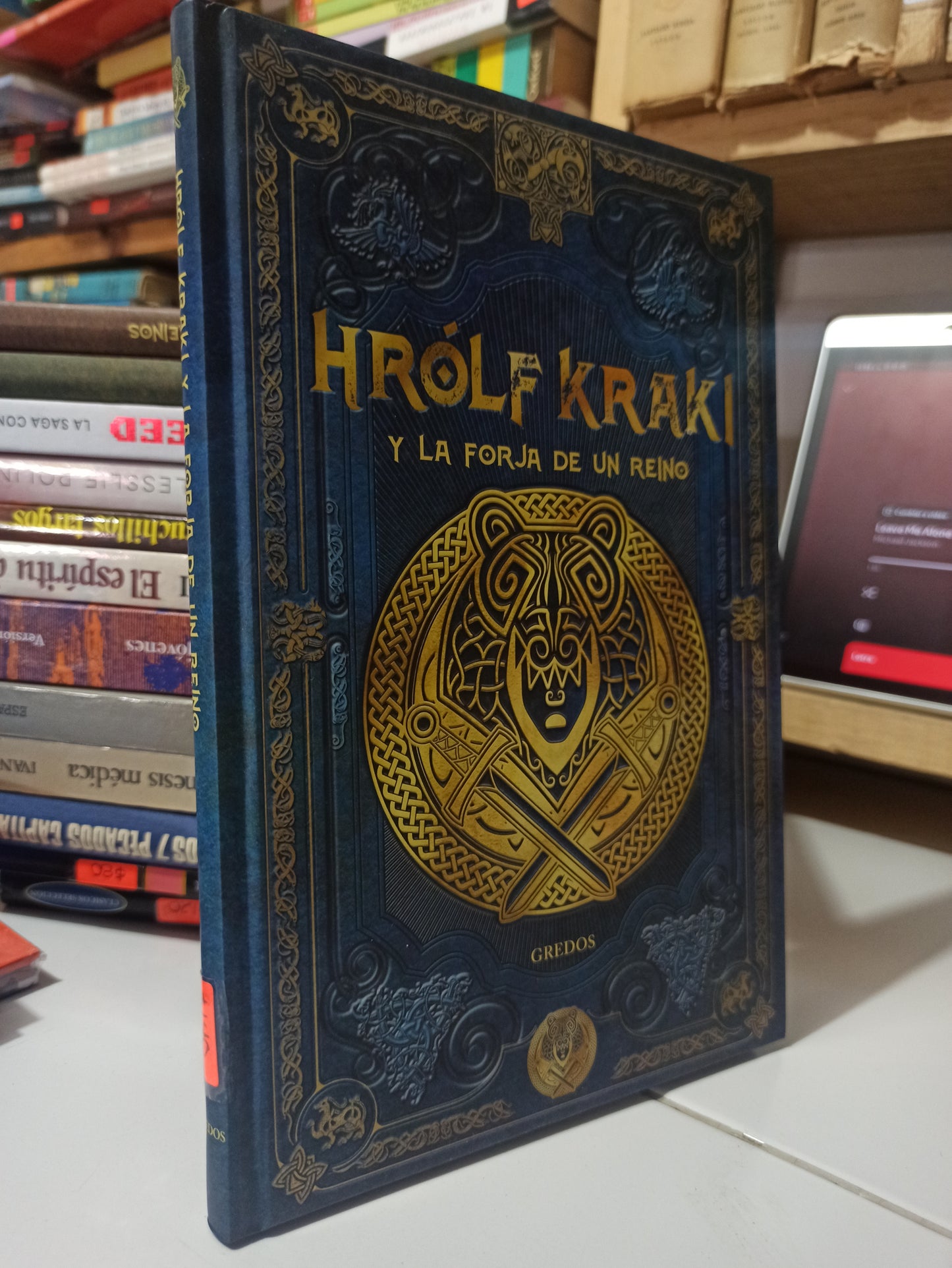 KROLF KRAKI Y LA FORJA DE UN REINO POR EDITORIAL GREDOS USADO NOVELAS JUÁREZ