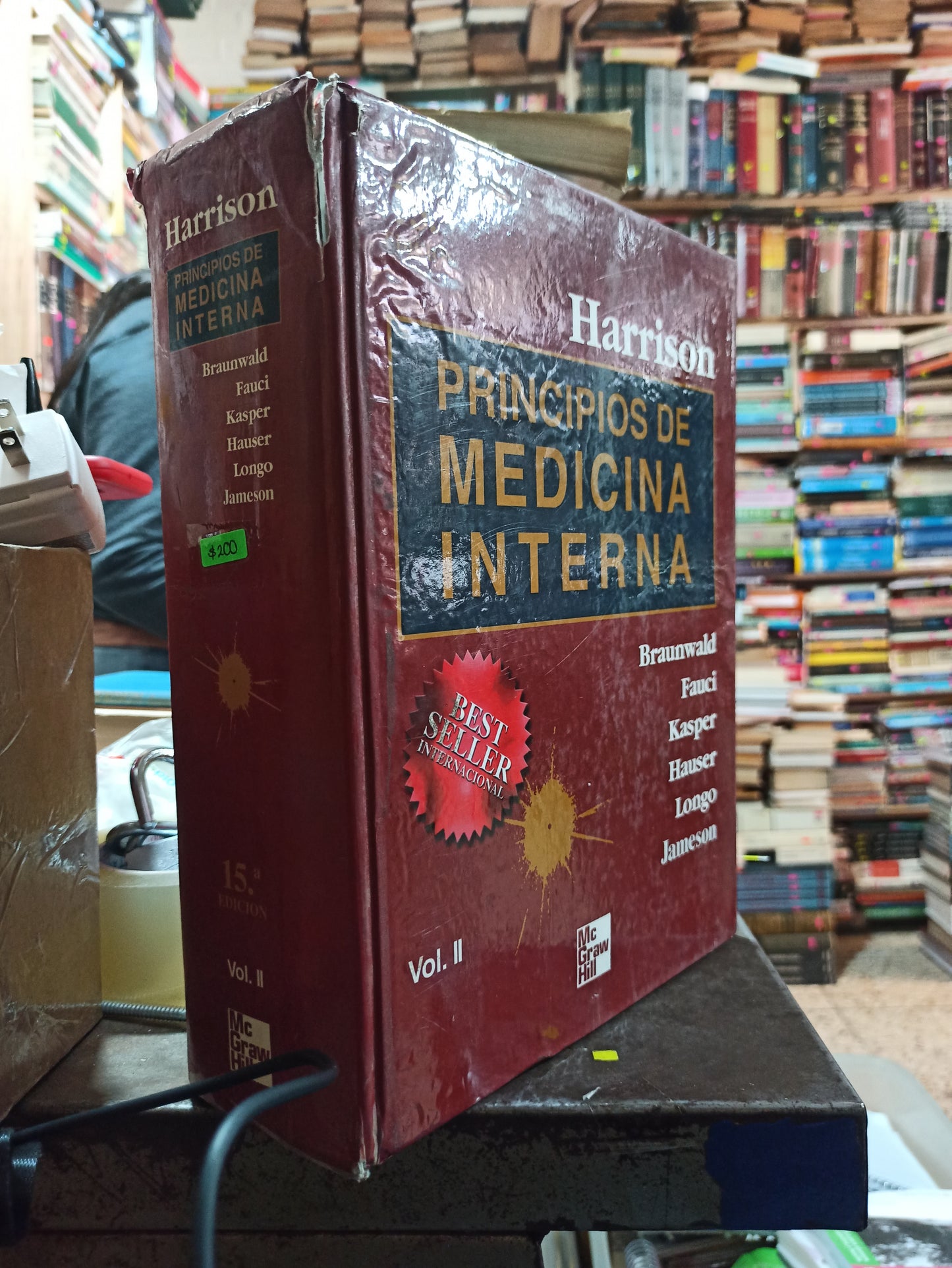 PRINCIPIOS DE MEDICINA INTERNA POR EUGENE BRAUNWALD USADO SALUD ALDAMA