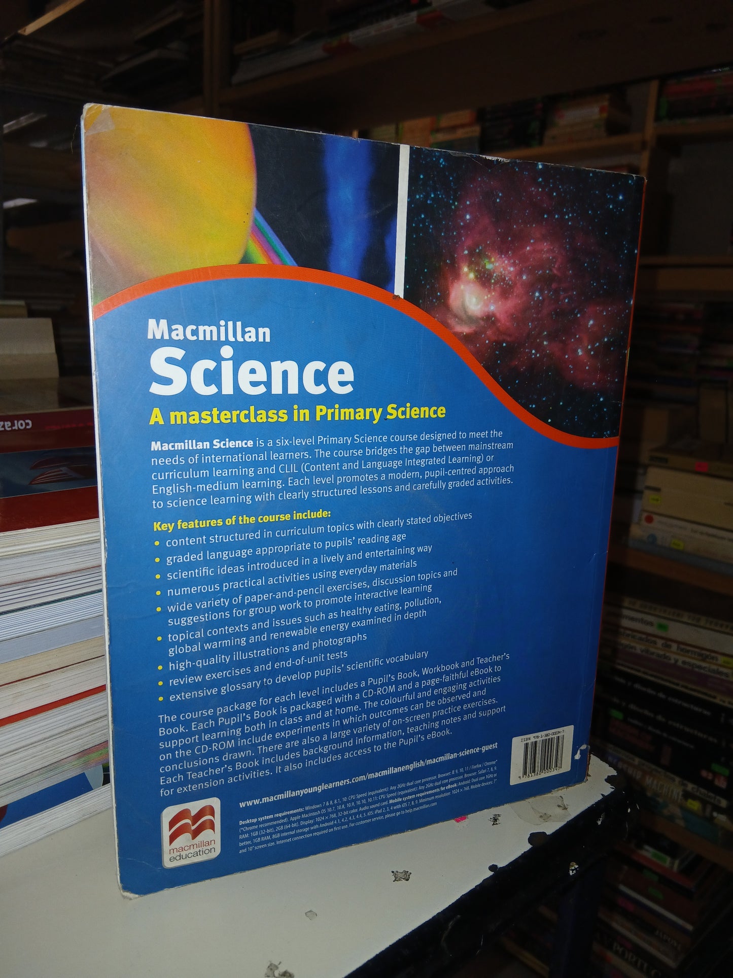 MACMILLAN SCIENCE PUPIL'S BOOK 6 POR DAVID AND PENNY GLOVER USADO MATEMÁTICAS LITERARIO 207