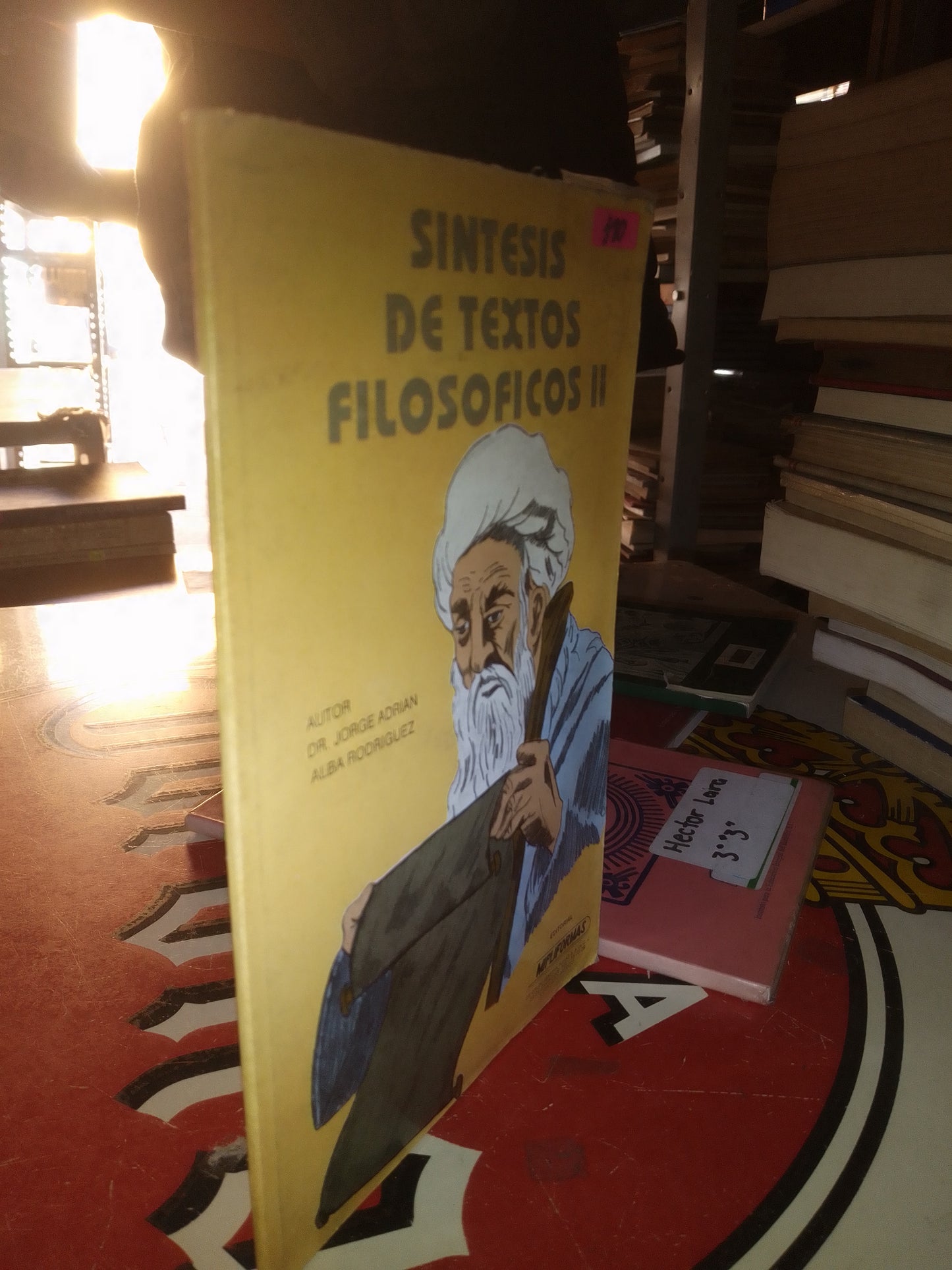 SINTESIS DE TEXTOS FILOSOFICOS II POR JORGE ADRIN ALBA RODRIGUEZ USADO FILOSOFÍA LITERARIO 207