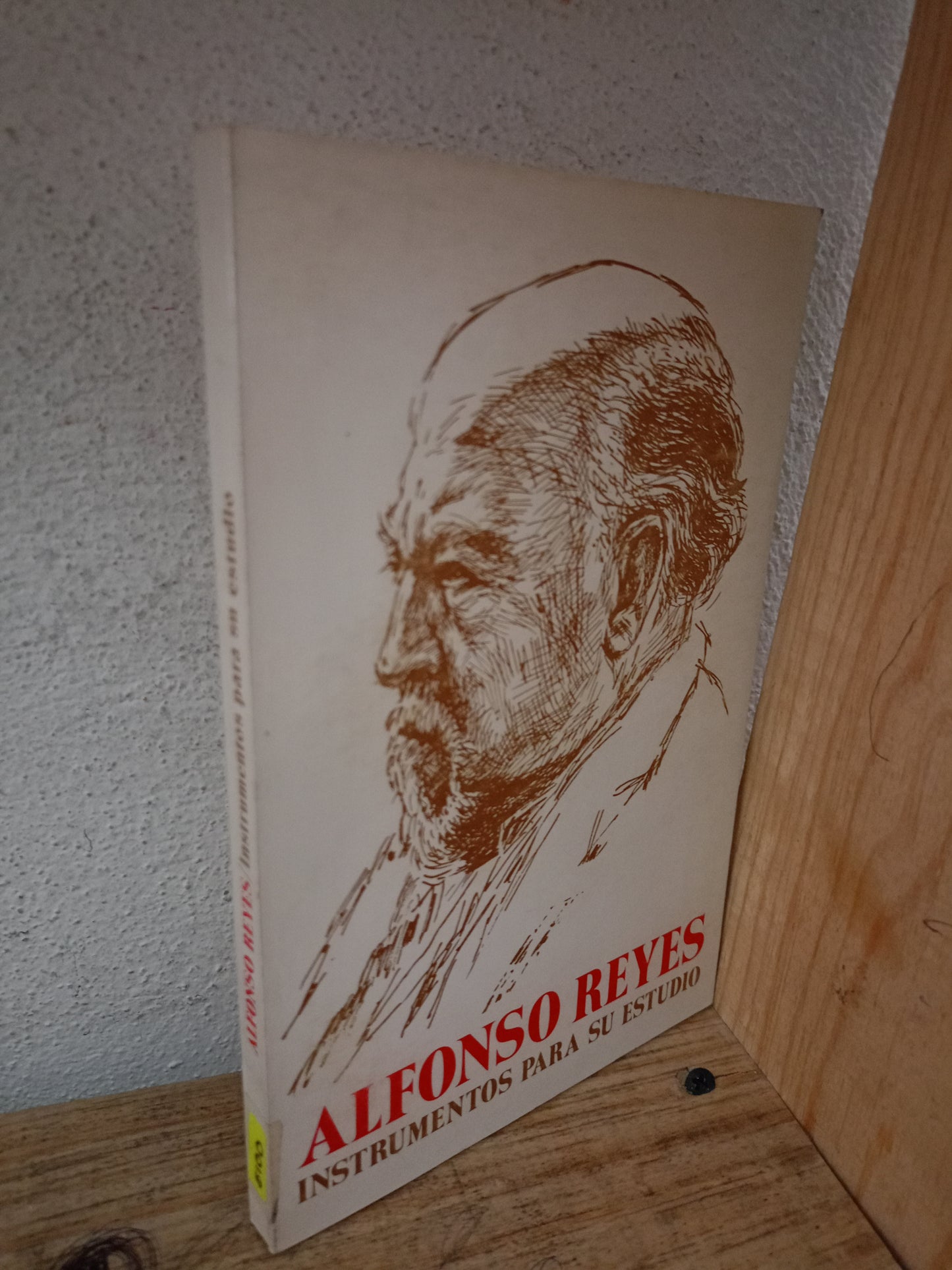 ALFONSO REYES INSTRUMENTOS PARA SU ESTUDIO POR JOSÉ ANGEL RENDÓN USADO EDUCACIÓN LITERARIO 305