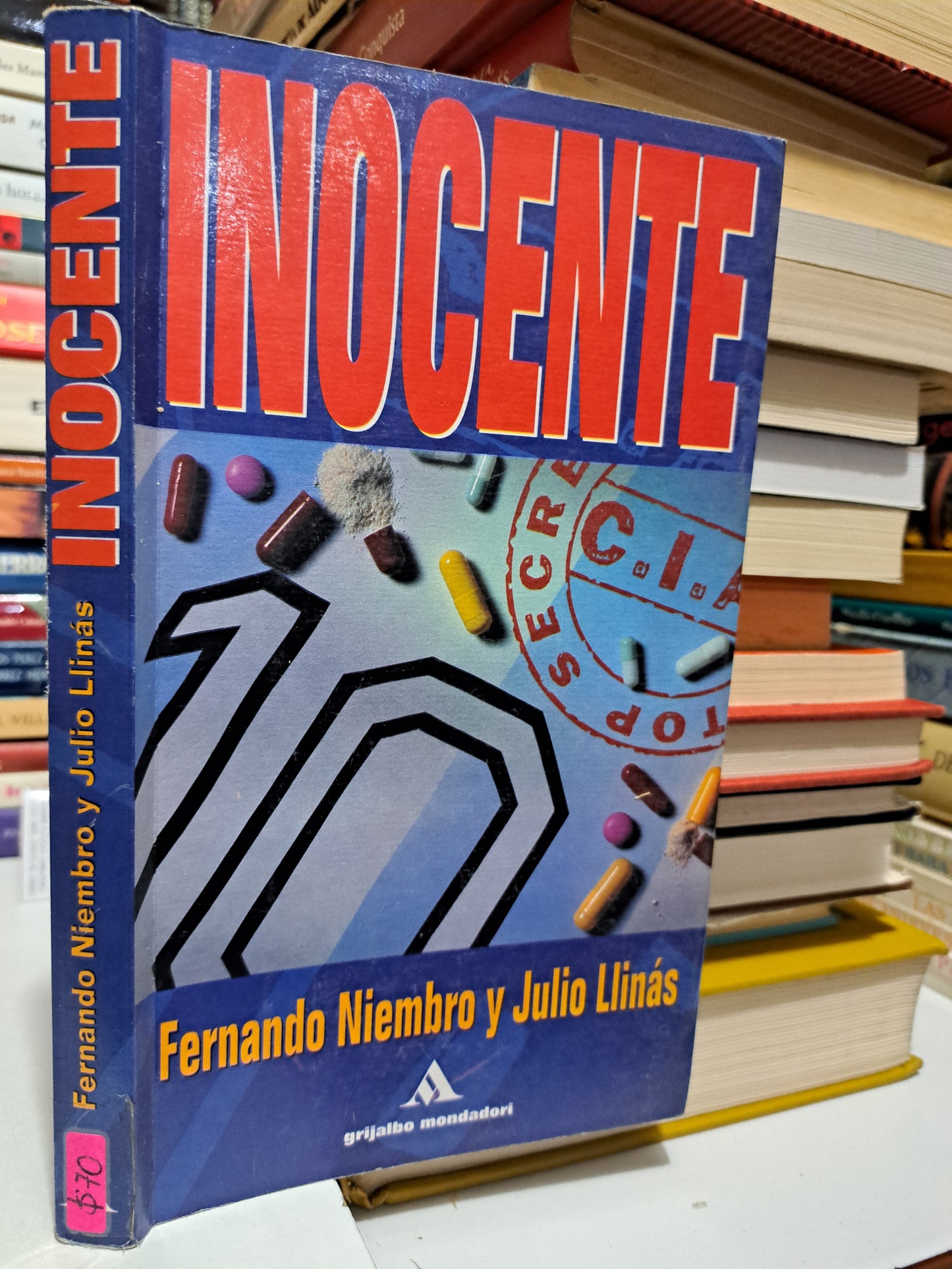 INOCENTE FERNANDO NIEMBRO Y JULIO LLINÁS  USADO NOVELA JUÁREZ