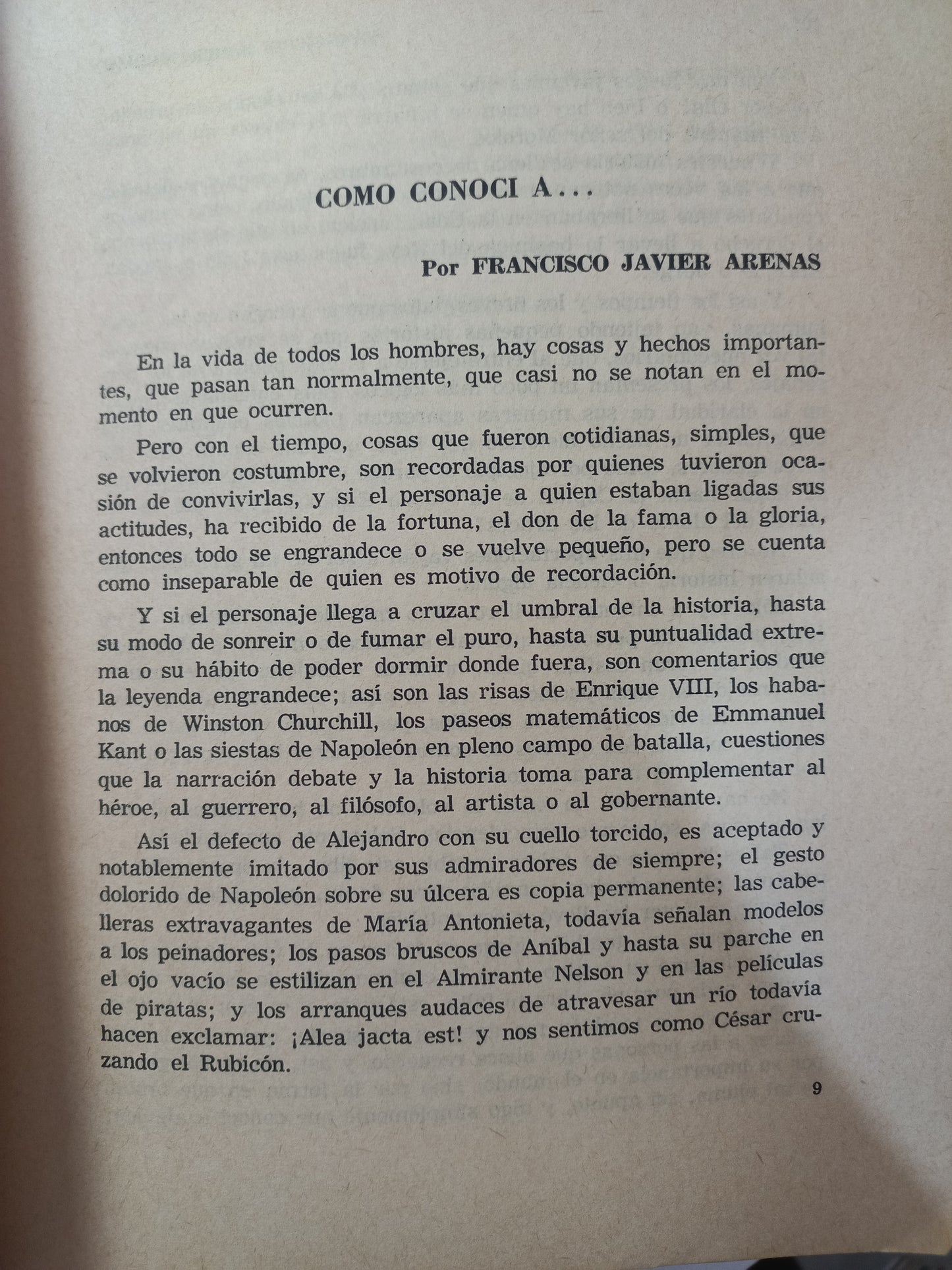 COMO CONOCÍ A... POR FRANCISCO JAVIER USADO NOVELA JUÁREZ