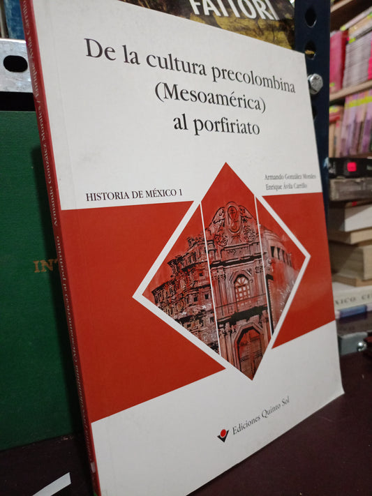 DE LA CULTURA PRECOLOMBINA EN MESOAMÉRICA AL PORFIRIATO POR ARMANDO GONZÁLEZ MORALES ENRIQUE ÁVILA CARRILLO USADO HISTORIA LITERARIO 305
