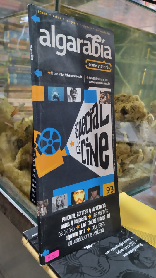 ESPECIAL DE CINE POR ALGARABIA LIBRO USADO ARTE ALDAMA