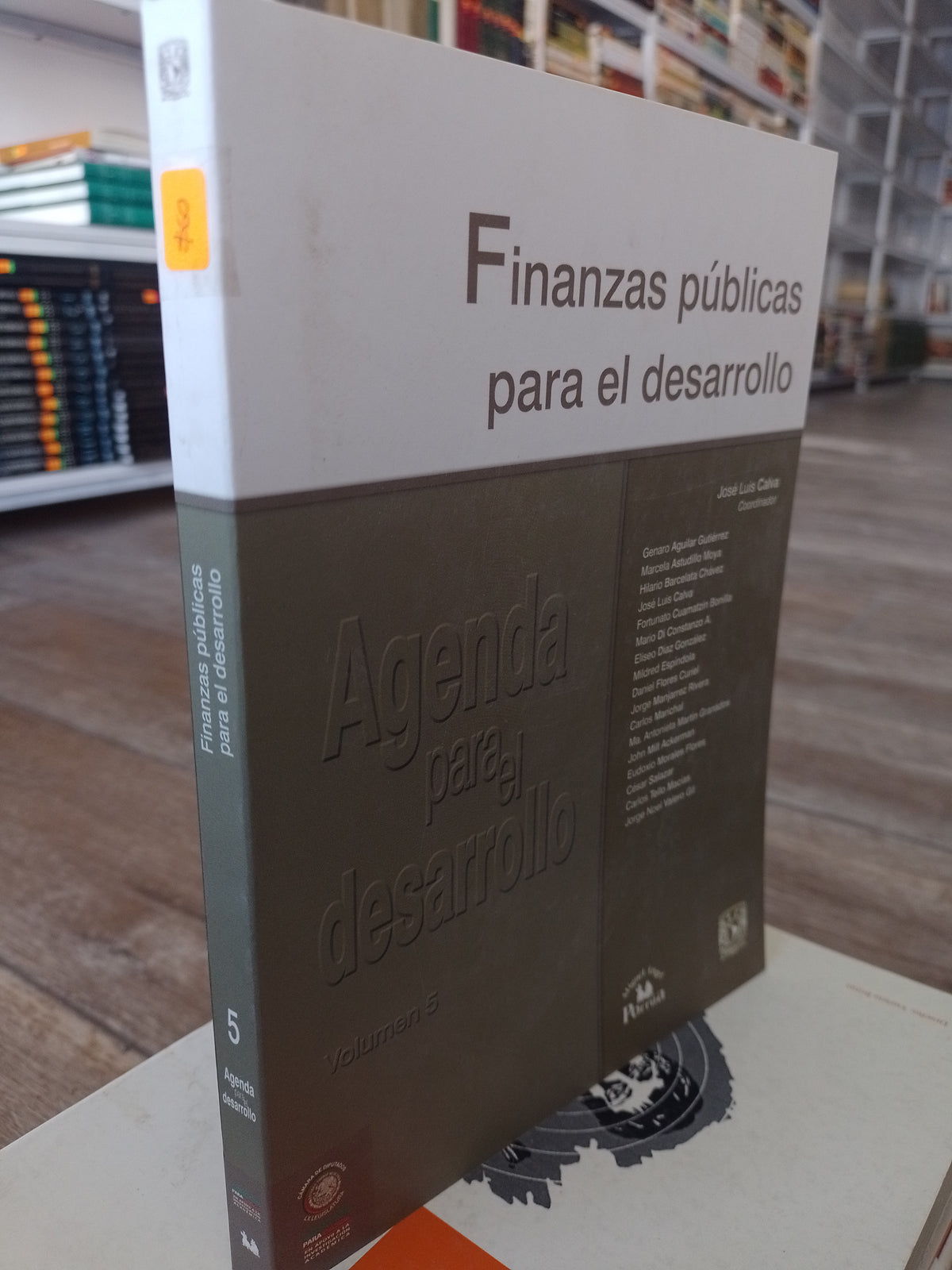 AGENDA PARA EL DESARROLLO VOLUMEN 5 FINANZAS PUBLICAS PARA EL DESARROLLO POR JOSE LUIS CALVA USADO SOCIOLOGIA JUAREZ 515