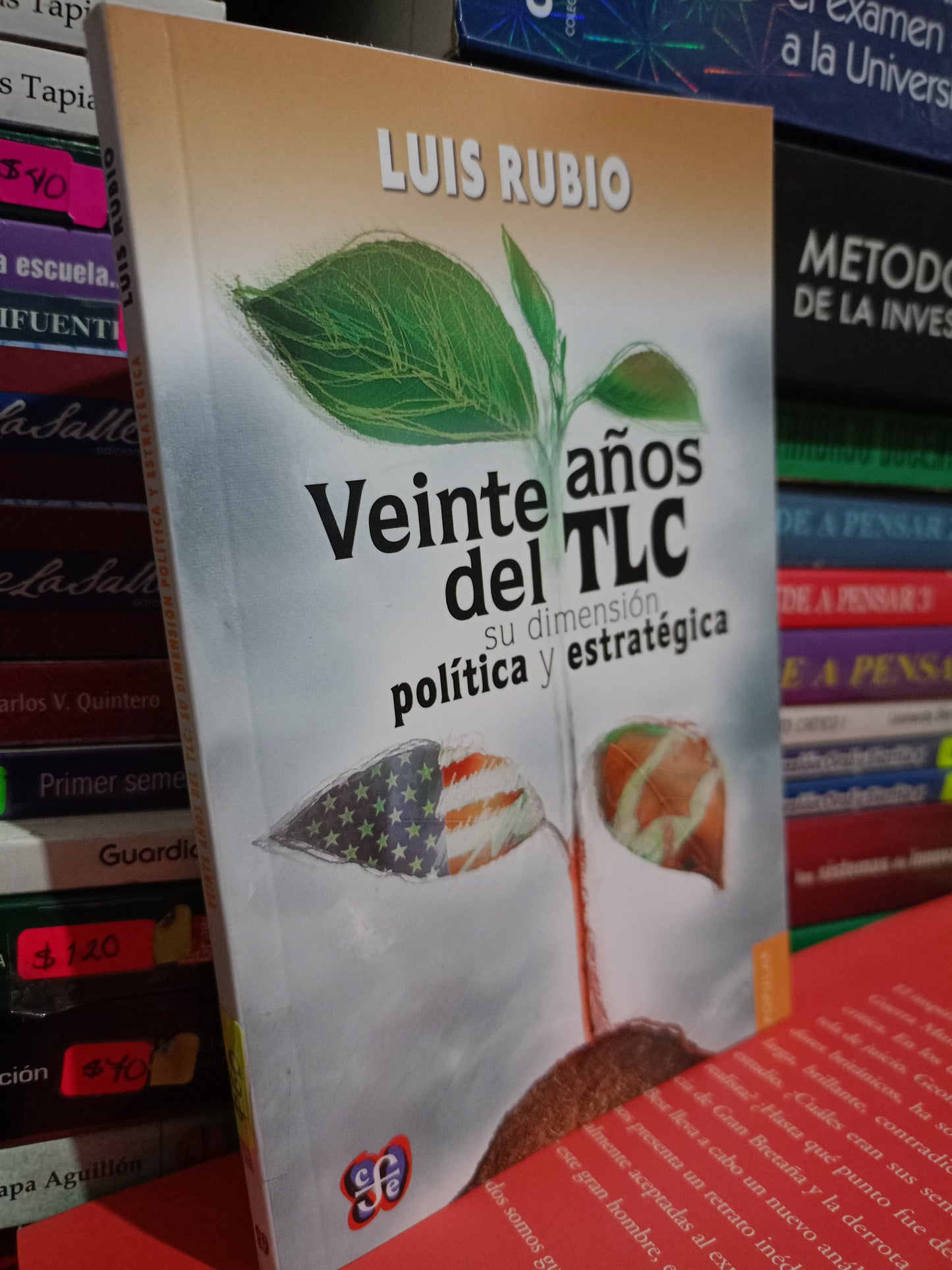 VEINTE AÑOS DEL TLC SU DIMENSION POLITICA Y ESTRATEGIA POR LUIS RUBIO USADO POLITICA LITERARIO 305