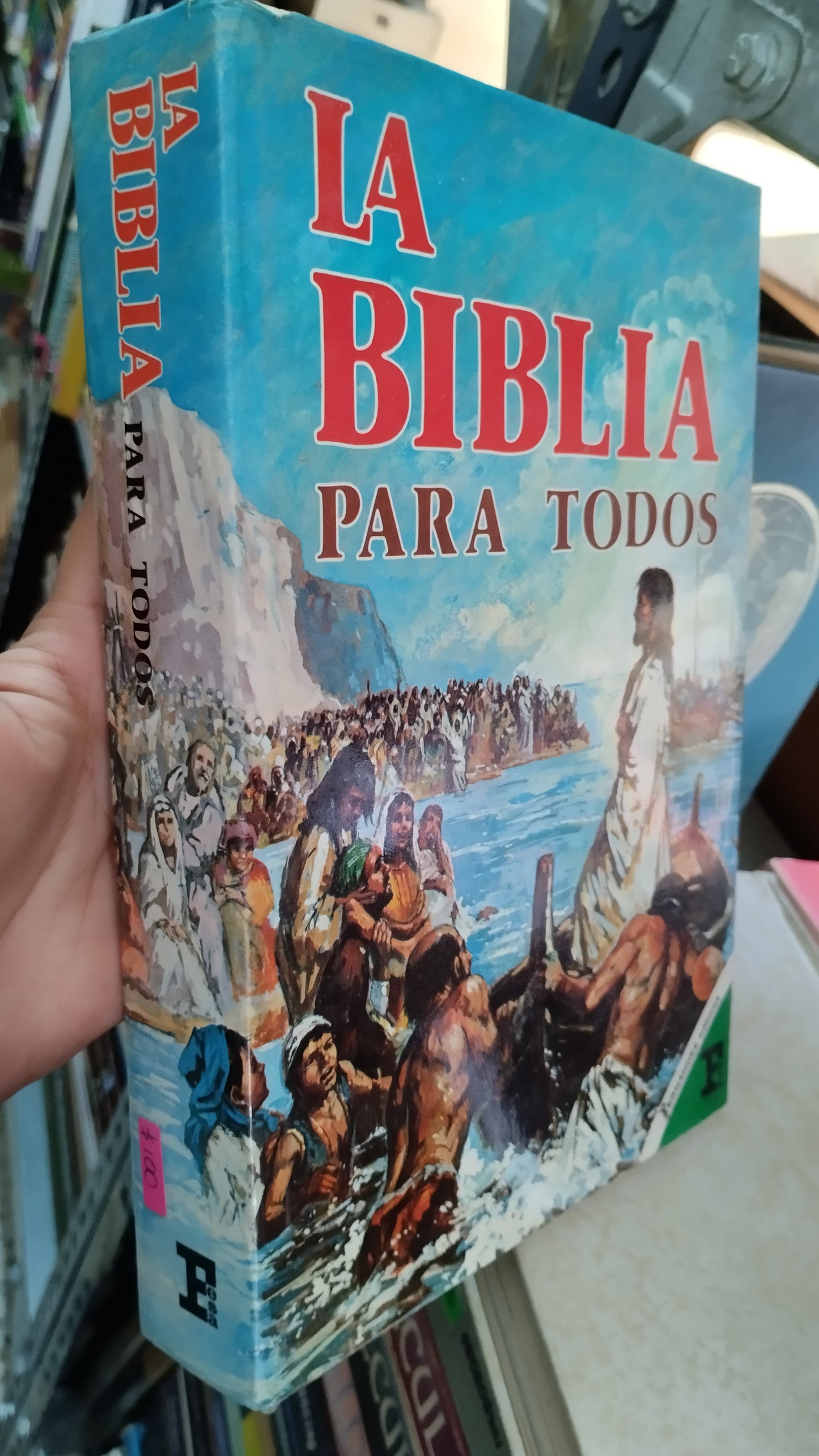 LA BIBLIA PARA TODOS POR FERNANDEZ EDITORES LIBRO USADO RELIGION ALDAMA