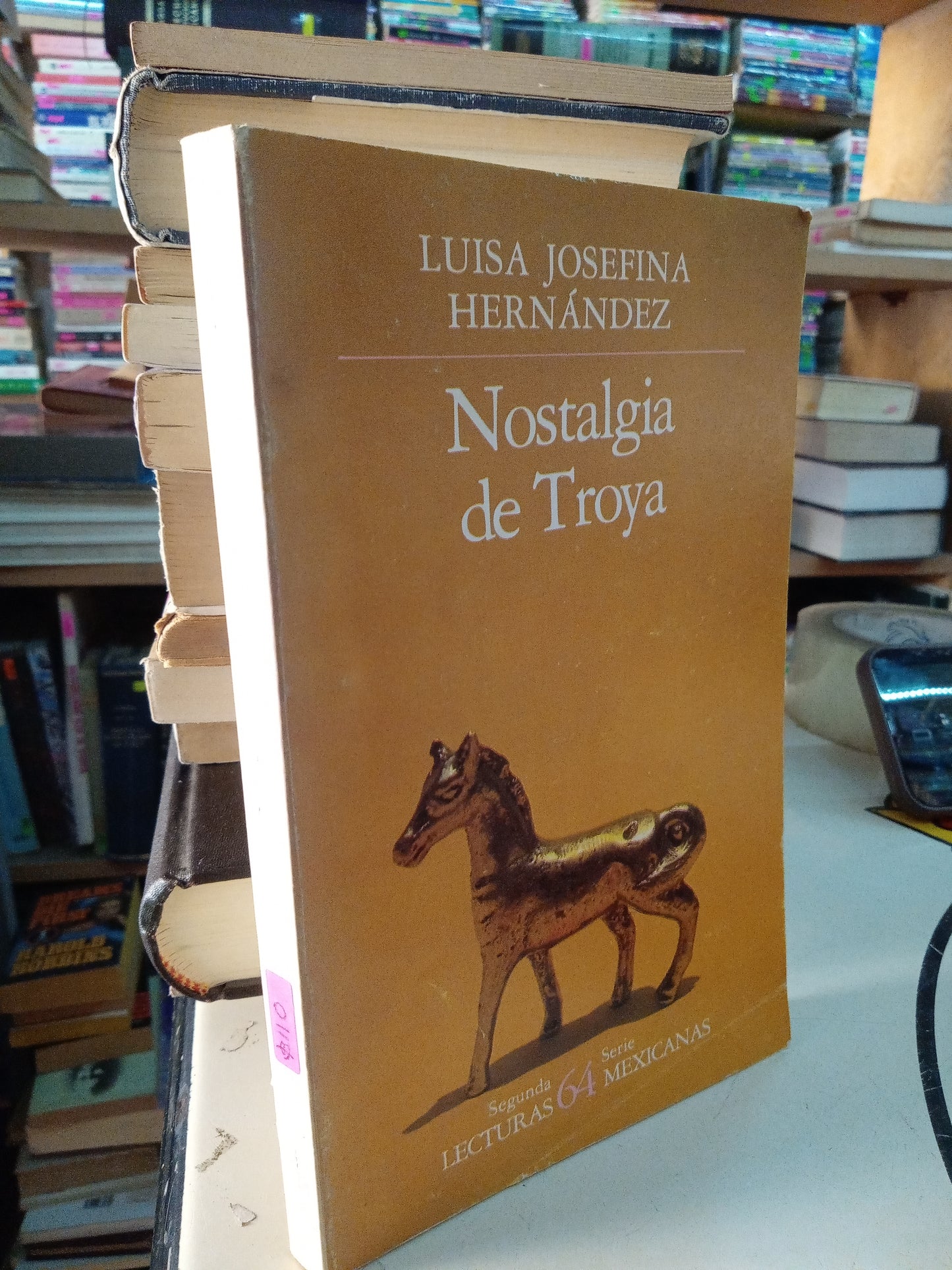 NOSTALGIA DE TROYA POR LUISA JOSEFINA HERNÁNDEZ USADO NOVELA LITERARIO 207