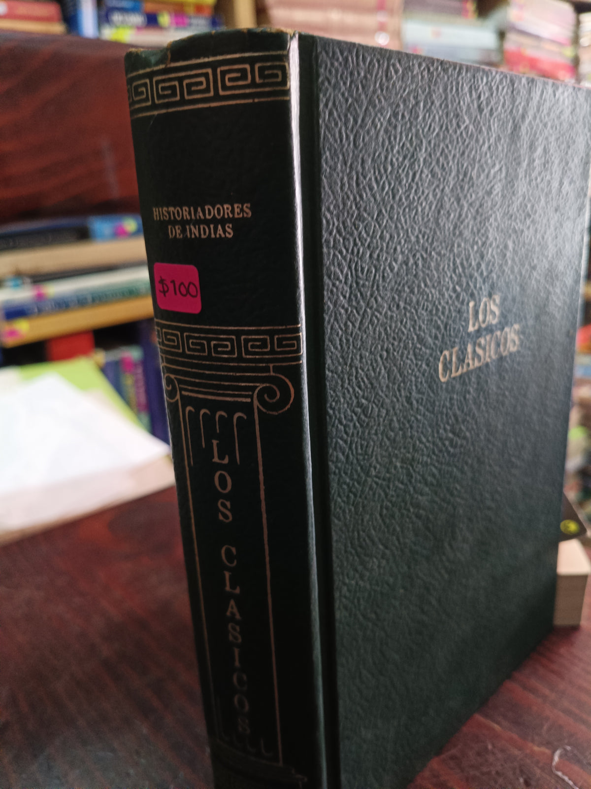 LOS CLASICOS HISTORIADORES DE INDIAS GROLIER USADO NOVELA LITERARIO 305