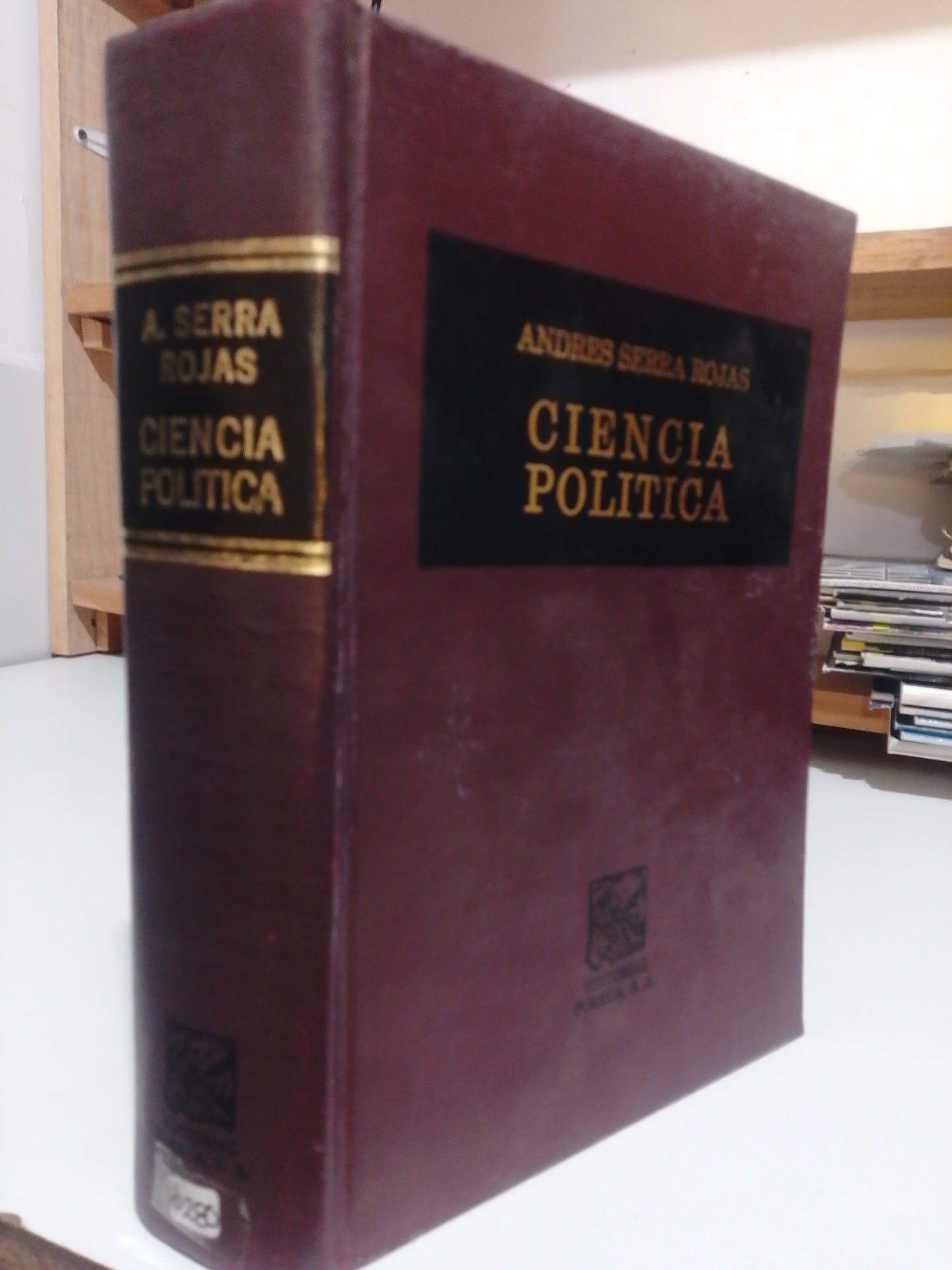 CIENCIA POLITICA POR ANDRES SERRA ROJAS USADO DERECHO JUAREZ