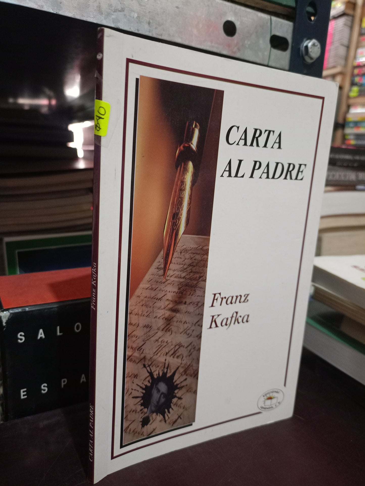CARTA AL PADRE POR FRANZ KAFKA USADO NOVELA LITERARIO 305