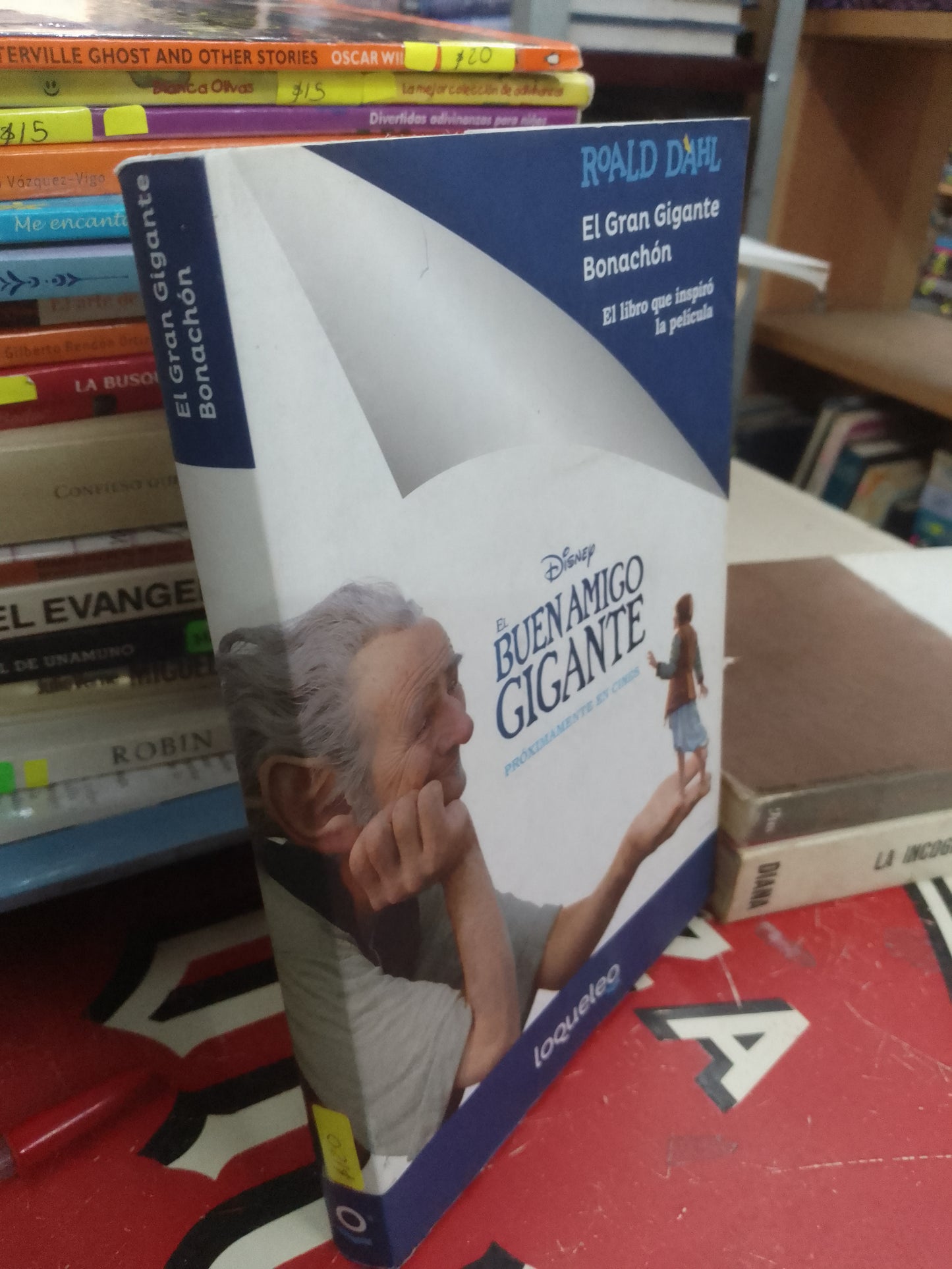 EL BUEN AMIGO GIGANTE POR ROALD DAHL USADO NOVELA LITERARIO 207